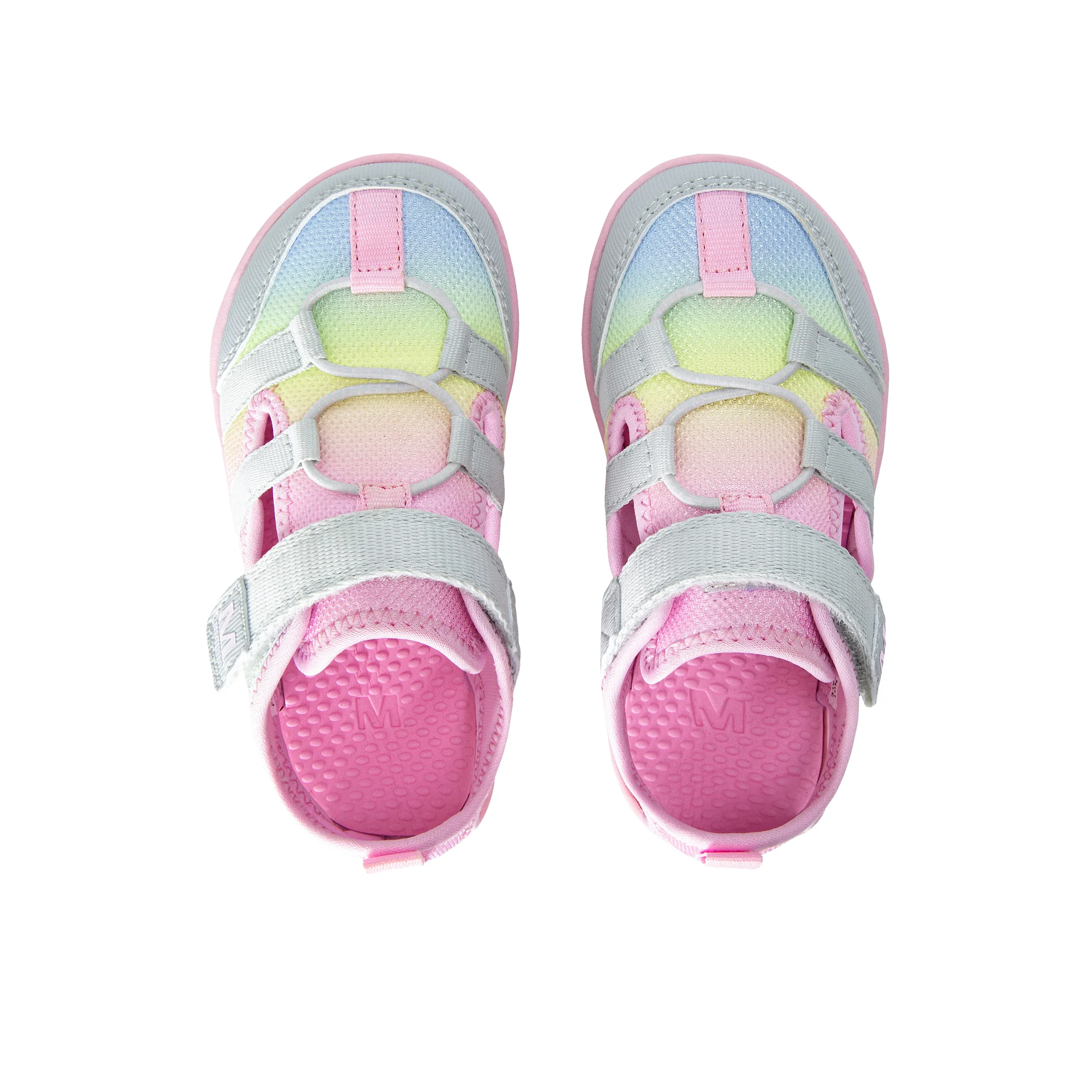 Bolton Sneaker - Little Kid Grey Rainbow - Image 6