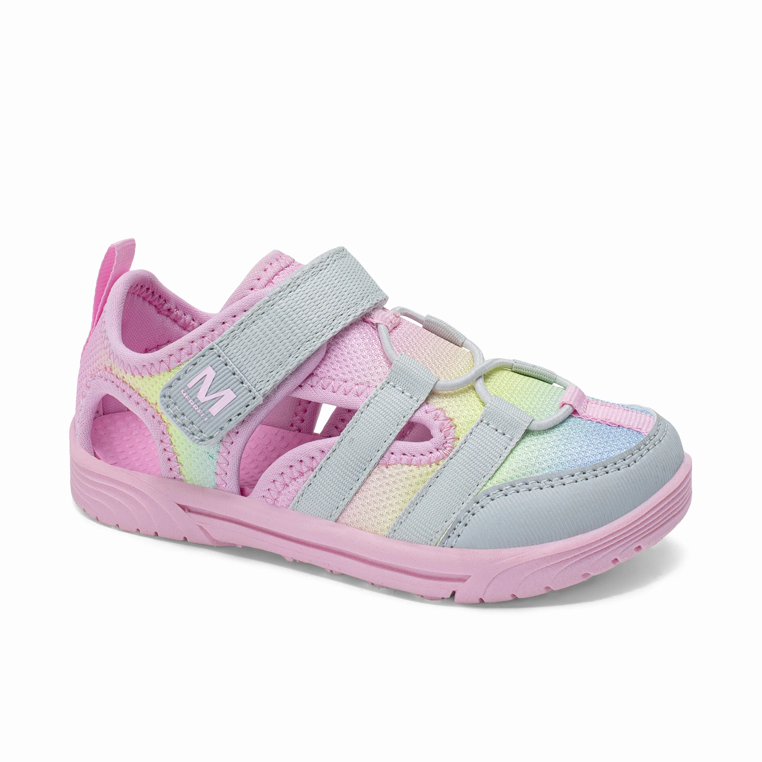 Bolton Sneaker - Little Kid Grey Rainbow - Image 7