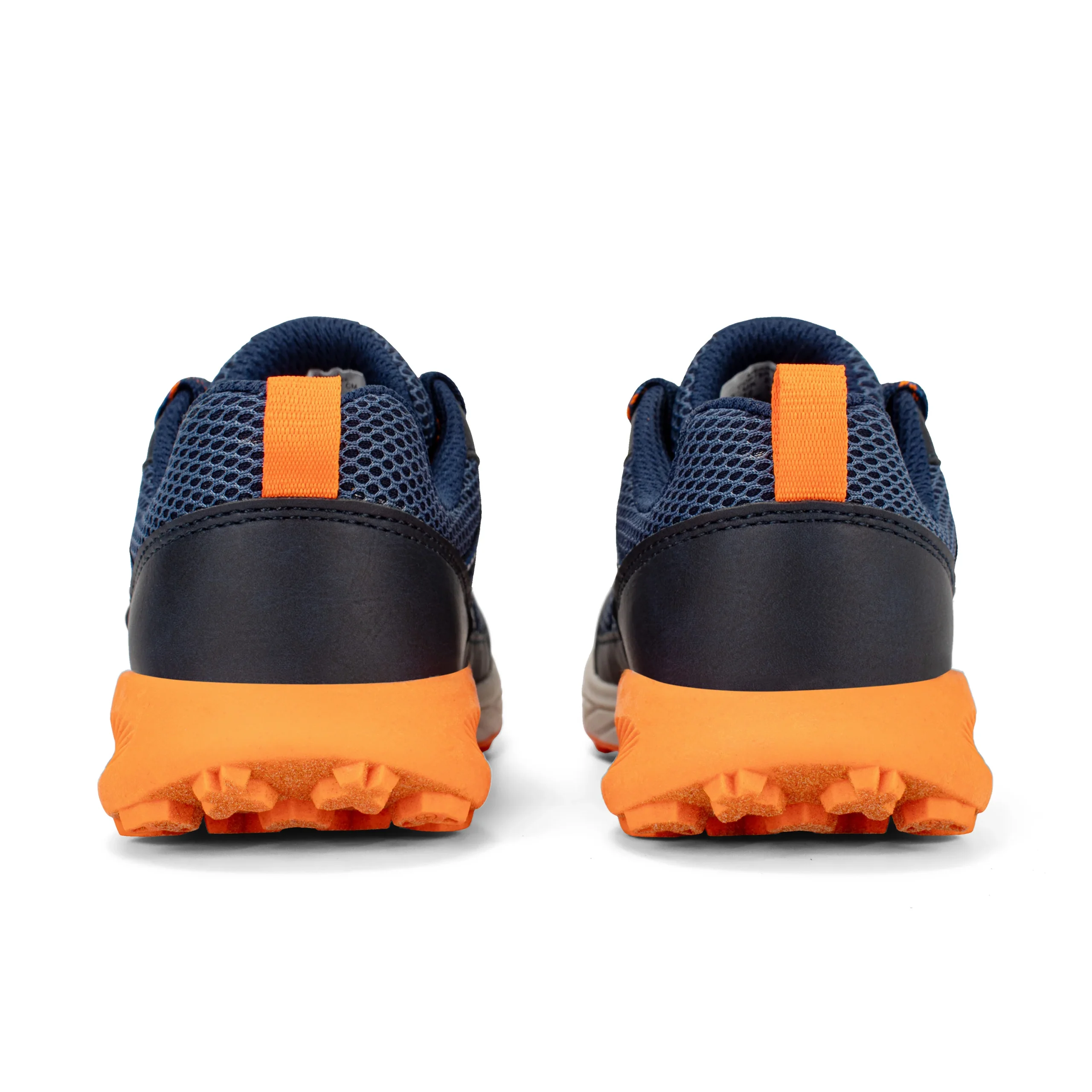 Copter Trek Sneaker - Big Kid Navy/Orange - Image 4