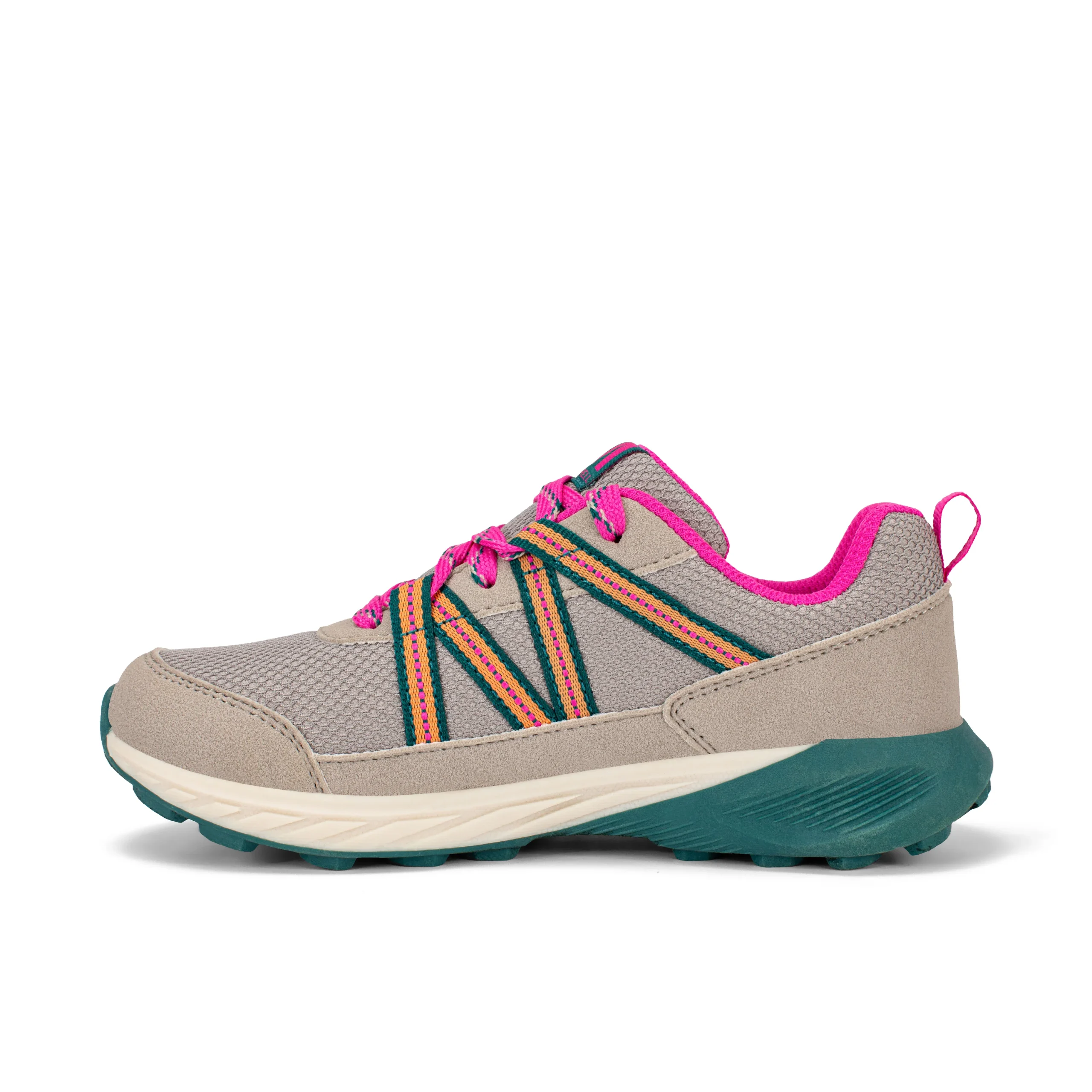 Copter Trek Sneaker - Big Kid Khaki Fuchsia - Image 3