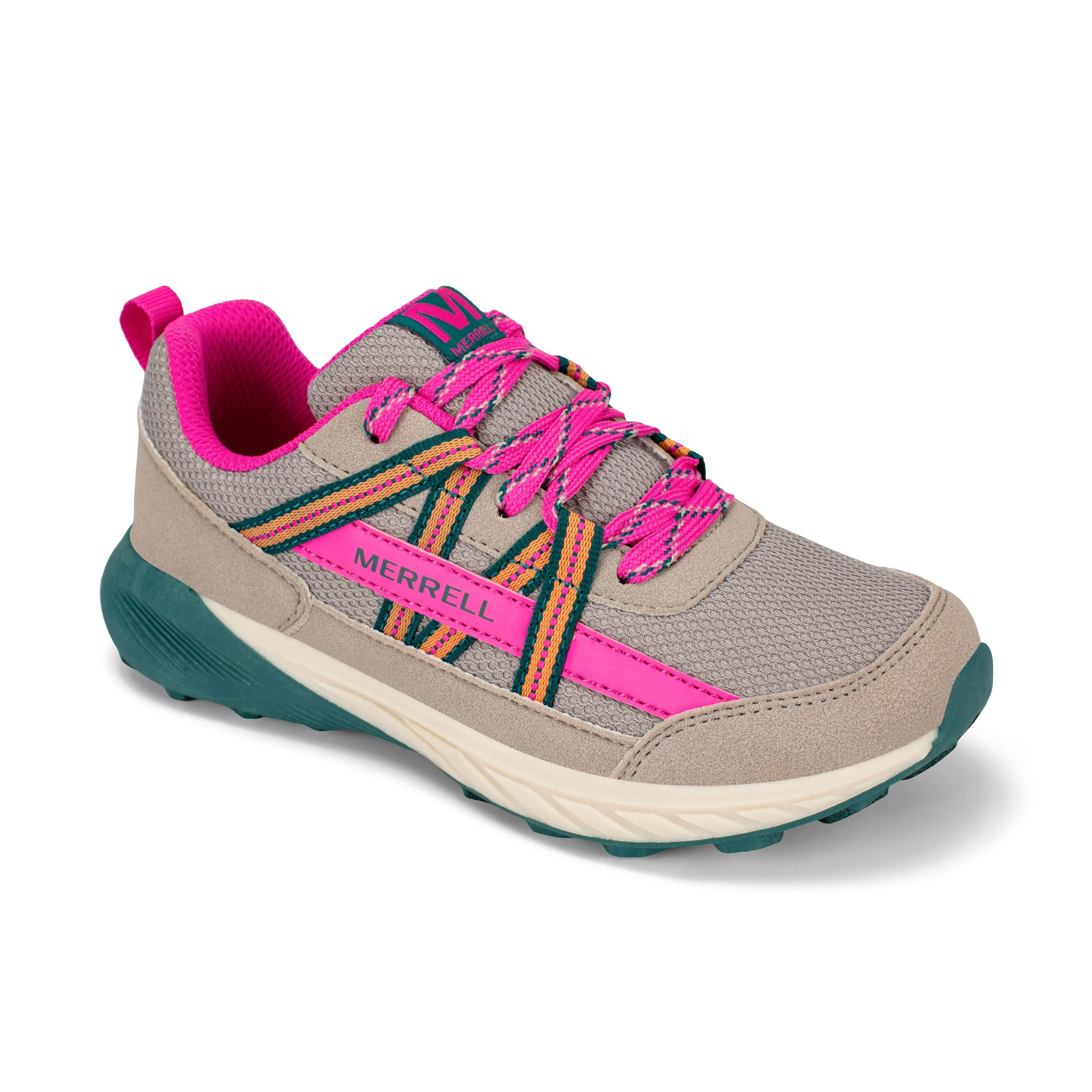 Copter Trek Sneaker - Big Kid Khaki Fuchsia - Image 7