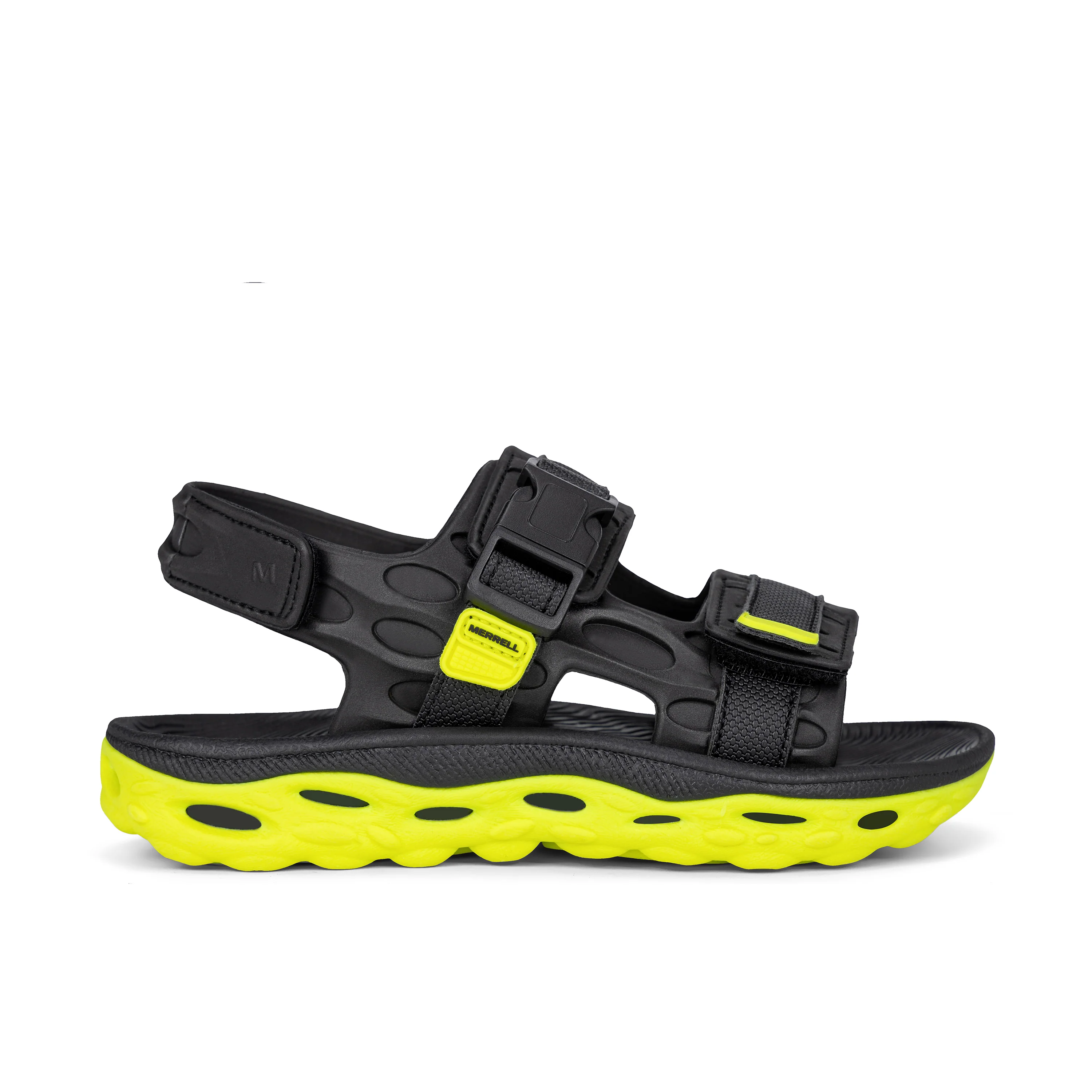 Hut Ultra Sandal - Big Kid Black/Lime