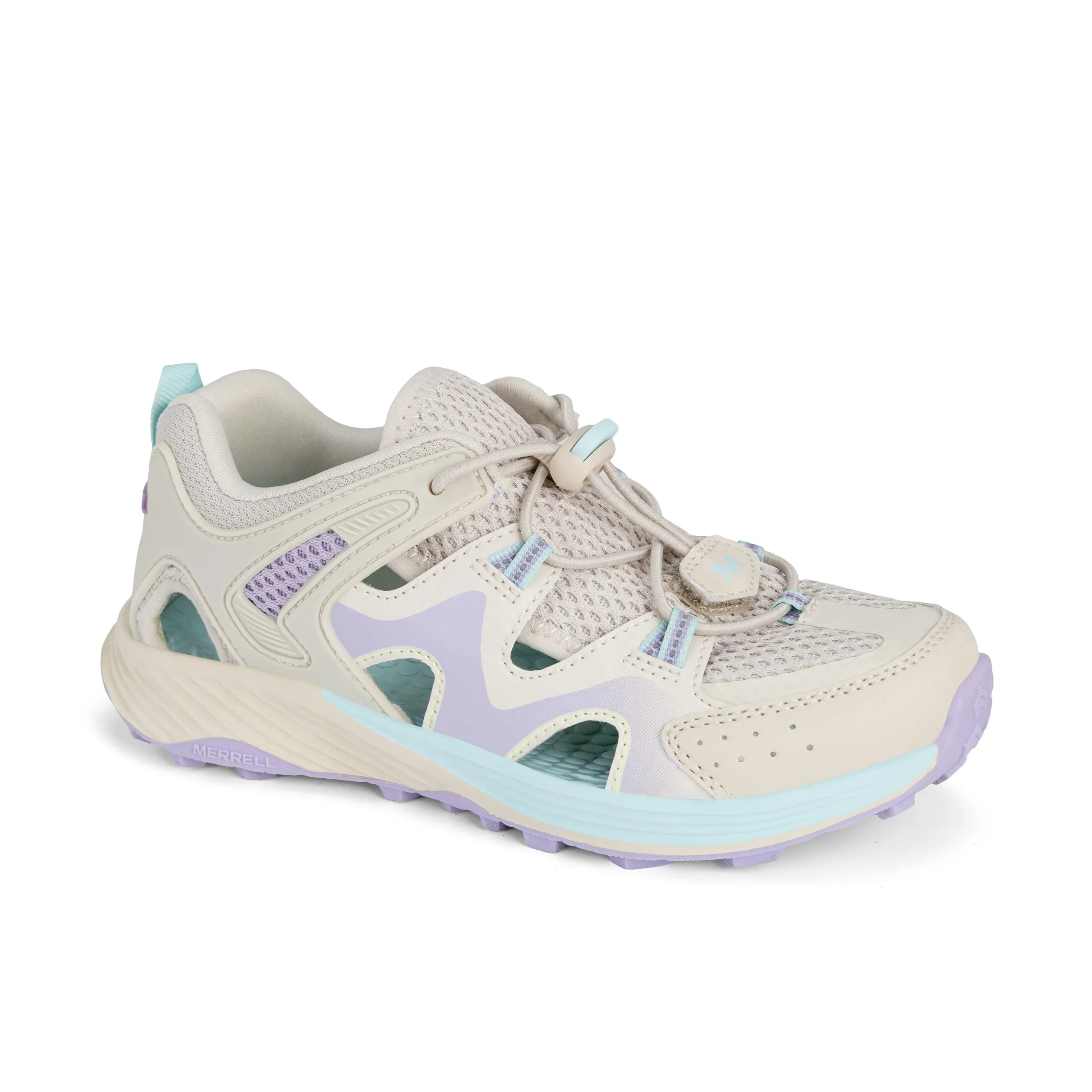 Hydro Force Sneaker - Big Kid Light Khaki/Lilac - Image 7