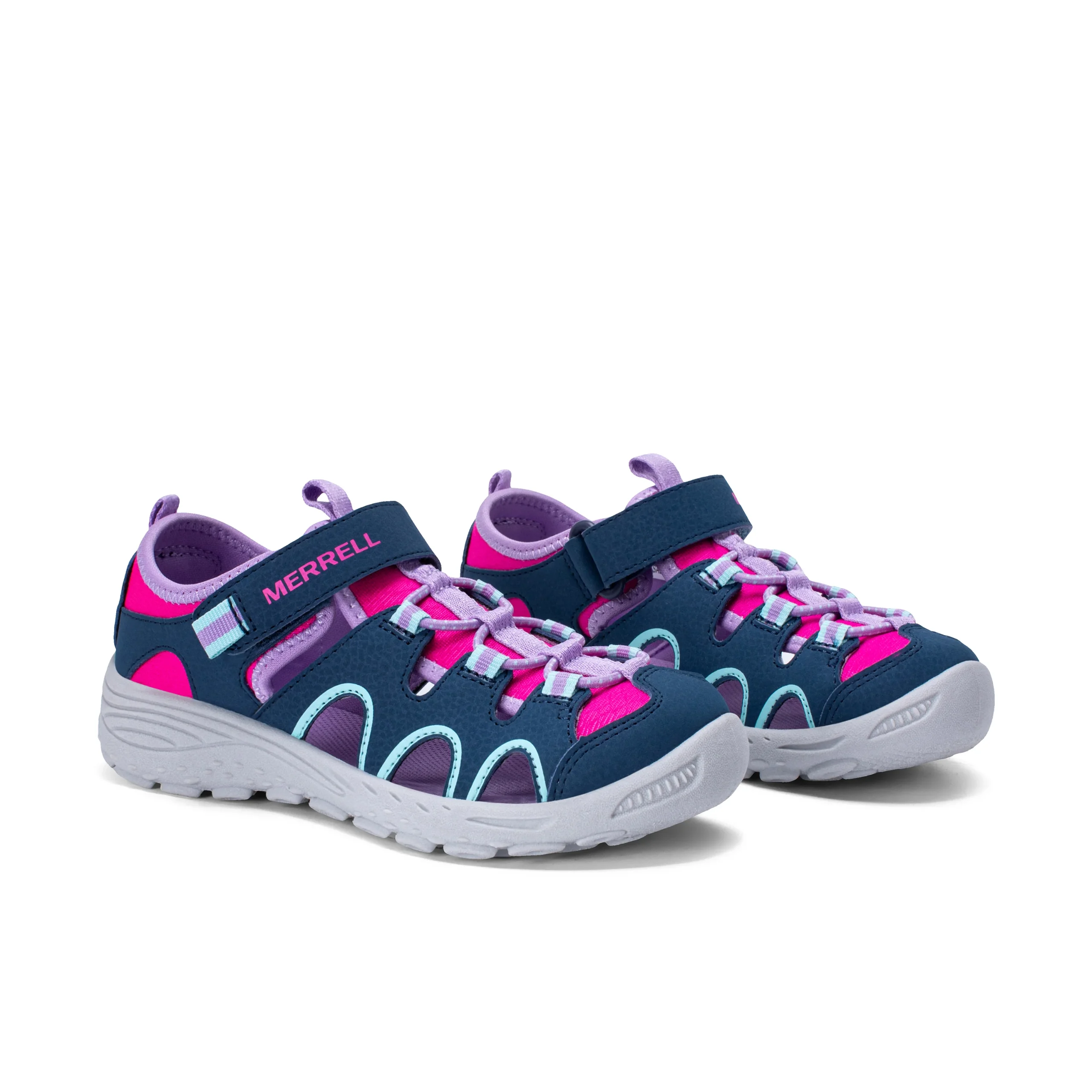 Hydro Trekker Sneaker - Big Kid Indigo/Fuchsia - Image 2