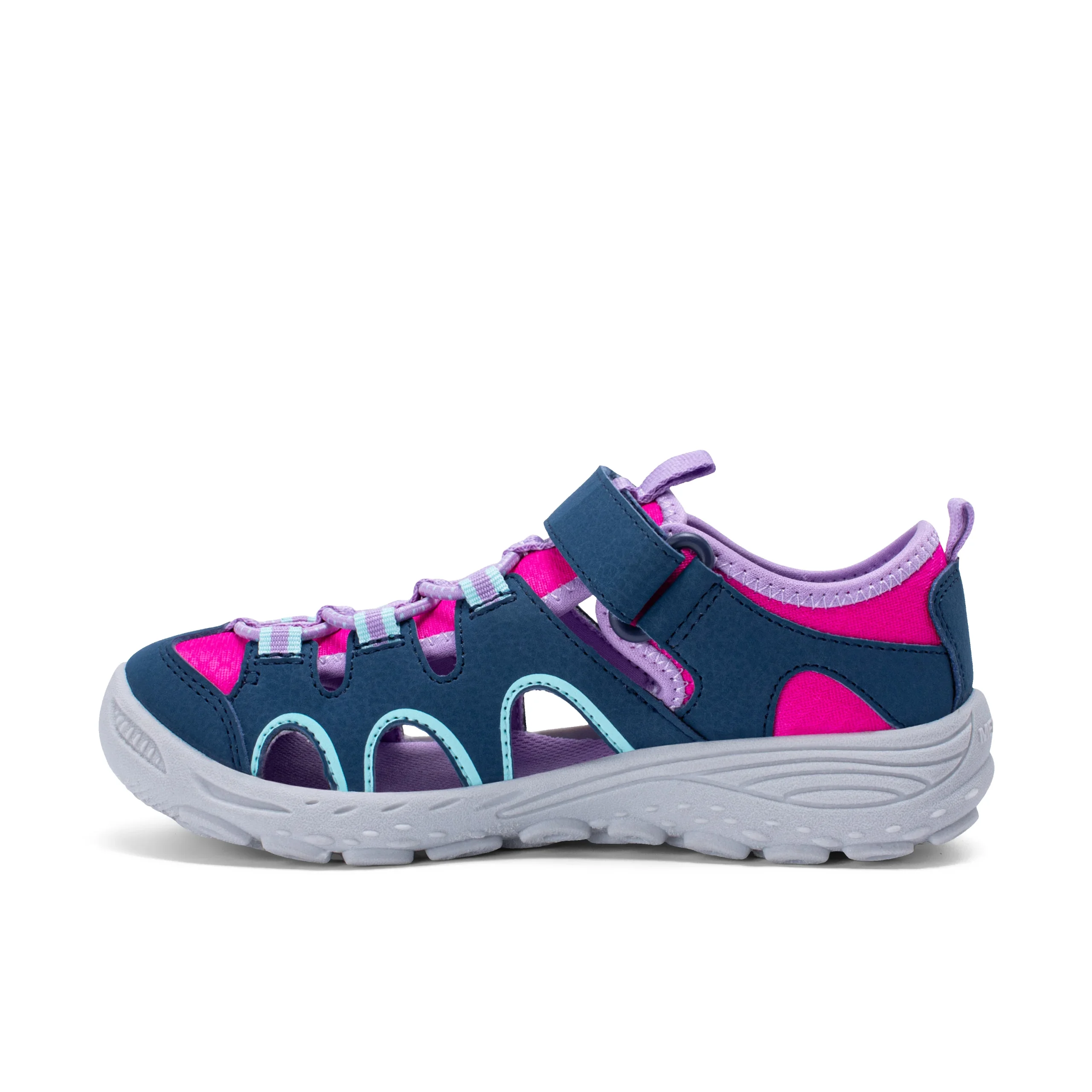 Hydro Trekker Sneaker - Big Kid Indigo/Fuchsia - Image 3