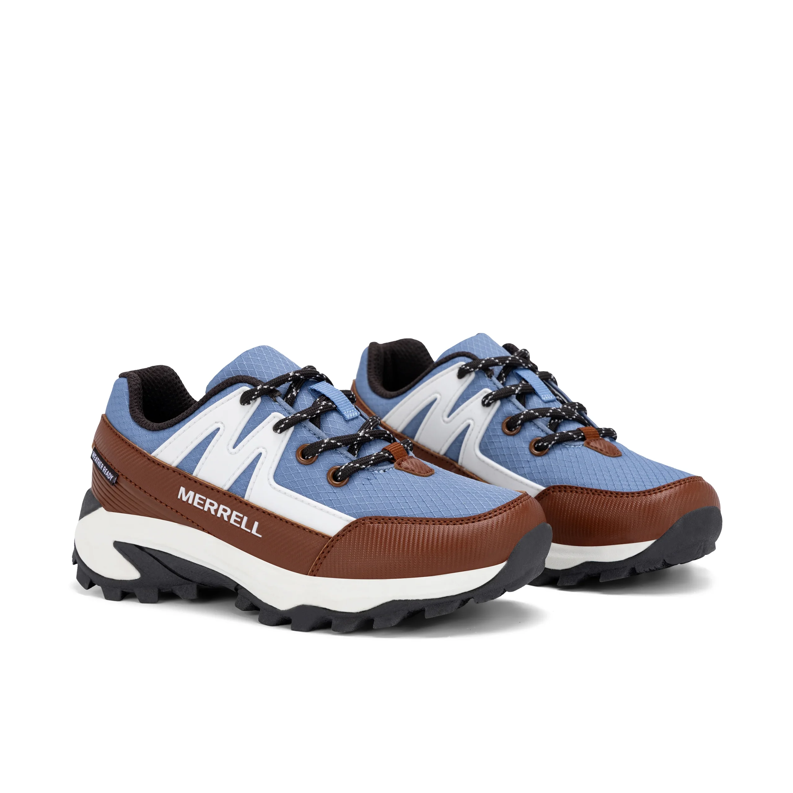 Moab FST Sneaker - Big Kid Blue Brown - Image 2