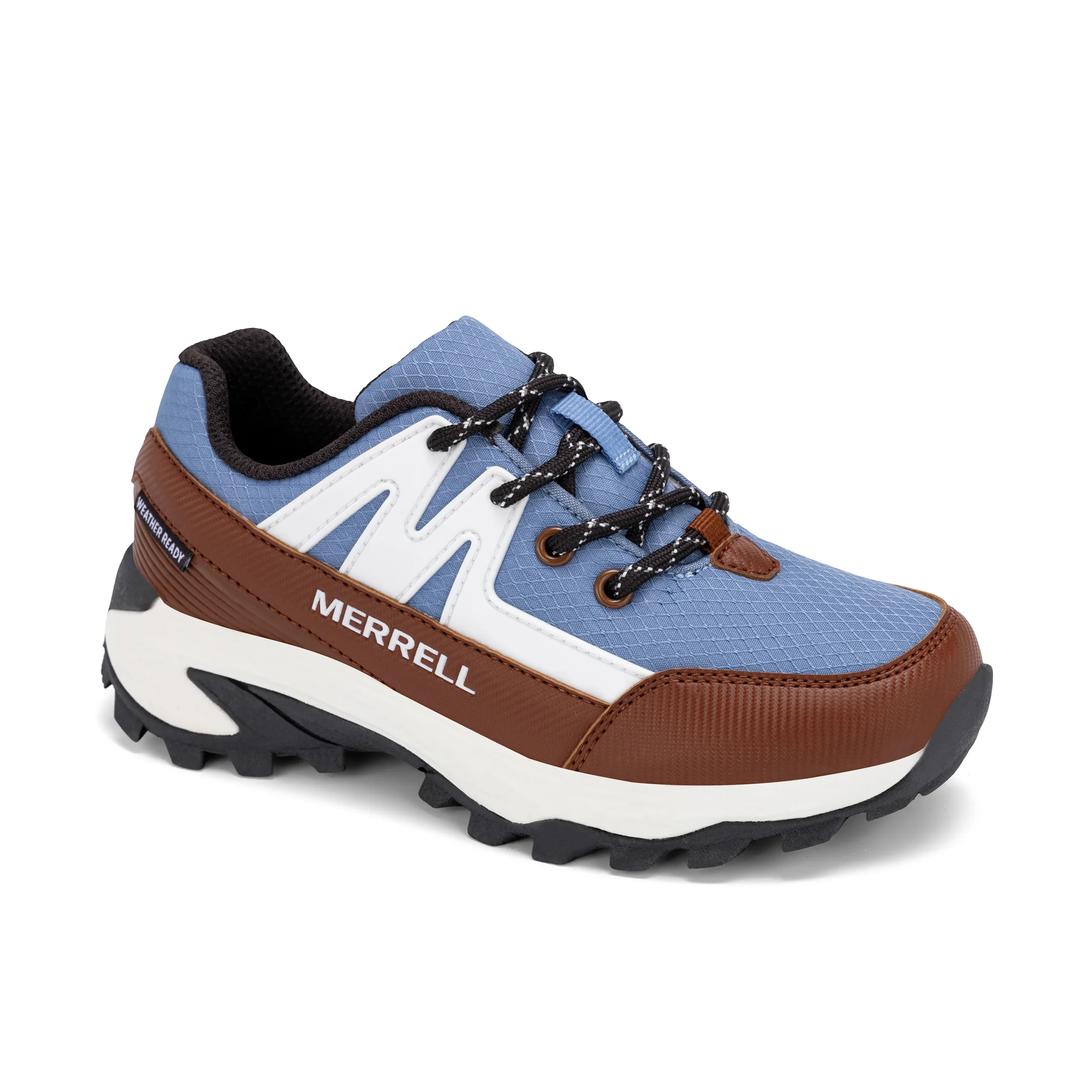 Moab FST Sneaker - Big Kid Blue Brown - Image 7