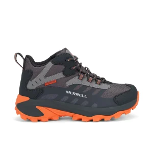 Moab Speed 2 Mid Sneaker - Big Kid Gunsmoke Orange