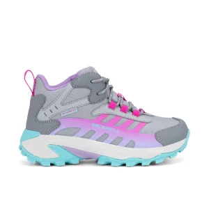 Moab Speed 2 Mid Sneaker- Big Kid Grey Lilac