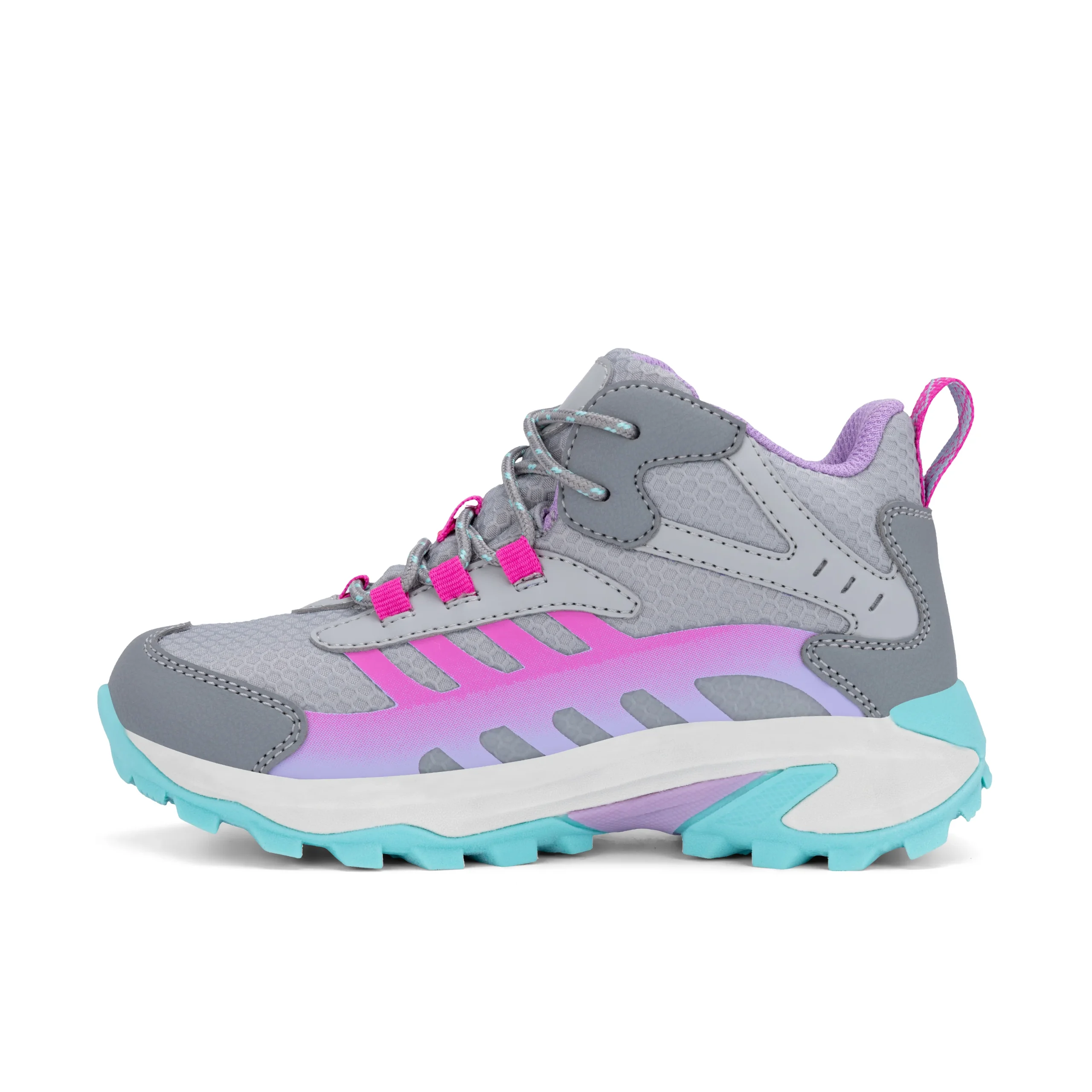 Moab Speed 2 Mid Sneaker- Big Kid Grey Lilac - Image 3