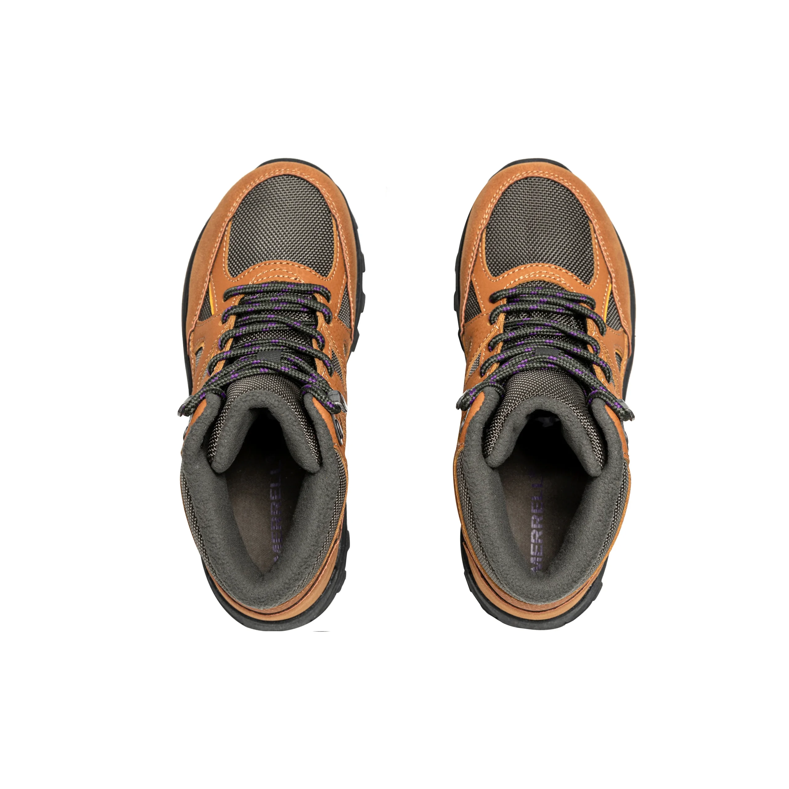Moab Peak Waterproof Boot - Big Kid Tan/Olive - Image 6