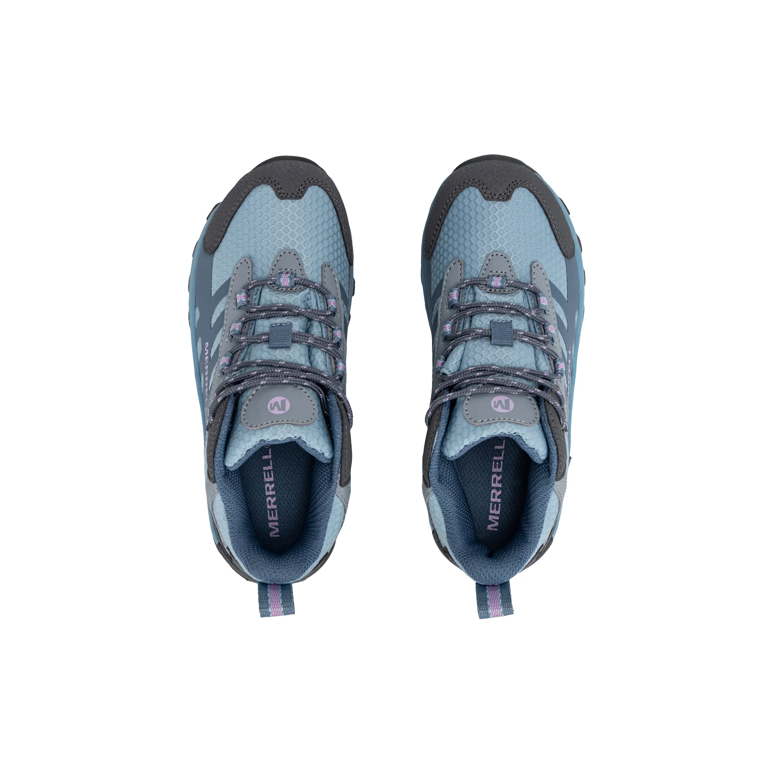 Moab Speed 2 Mid Sneaker - Big Kid Grey Blue - Image 6
