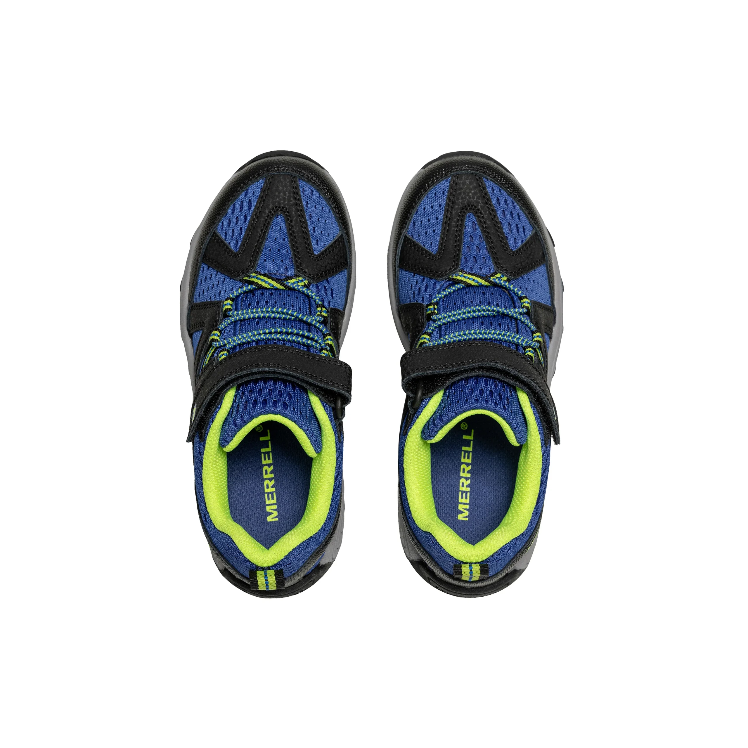 Ridge Trek Sneaker - Big Kid Black/Blue - Image 6