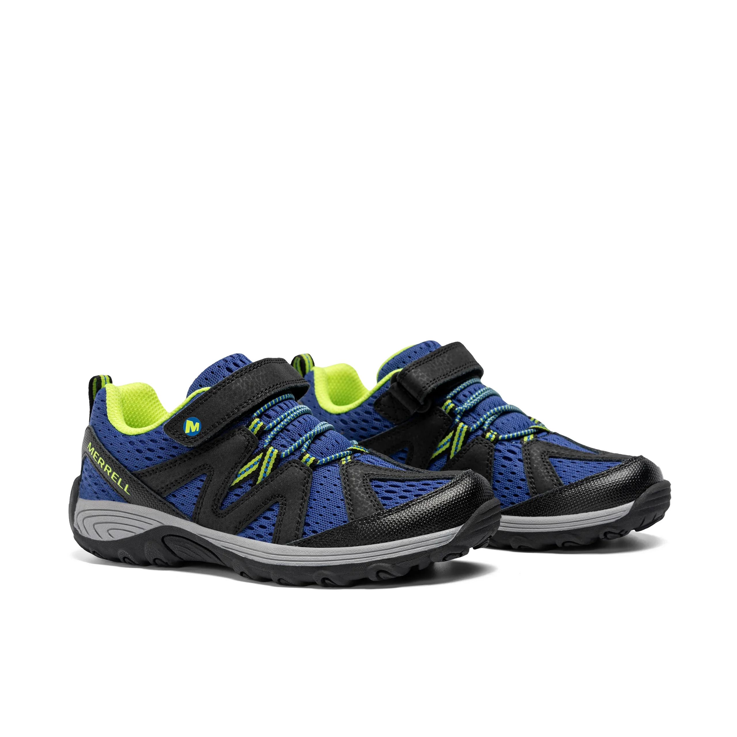 Ridge Trek Sneaker - Big Kid Black/Blue - Image 2