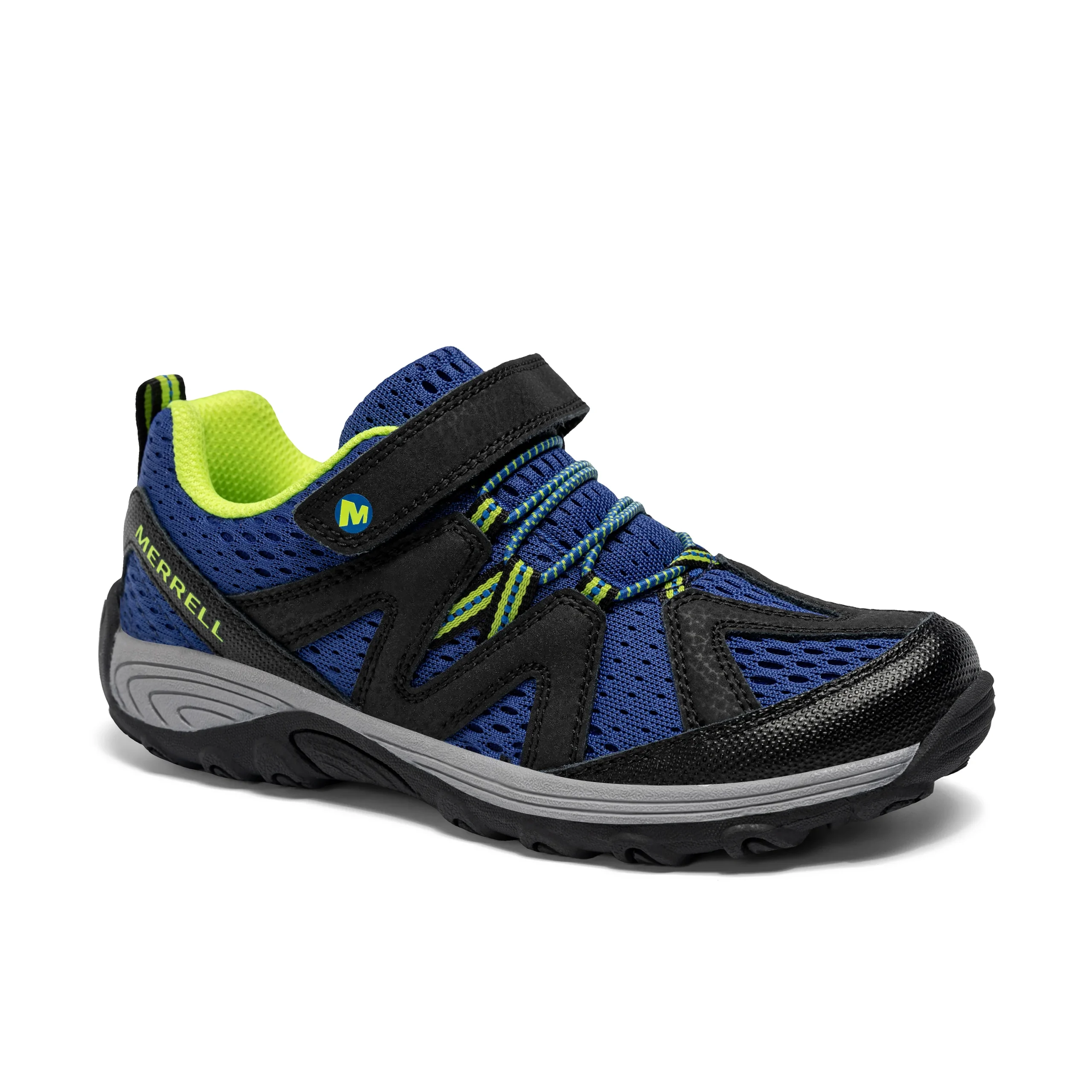 Ridge Trek Sneaker - Big Kid Black/Blue - Image 7
