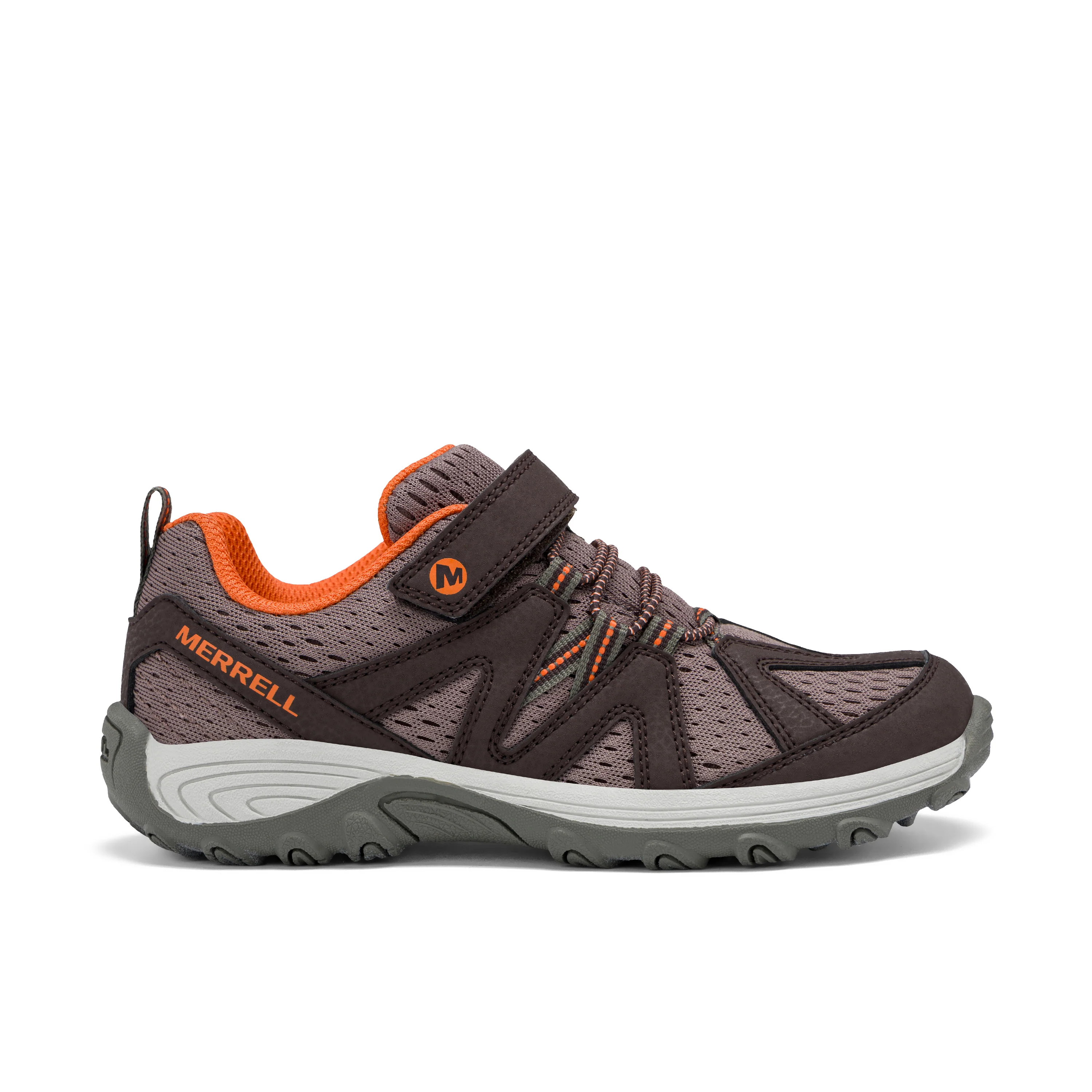 Ridge Trek Sneaker - Big Kid Brown Olive