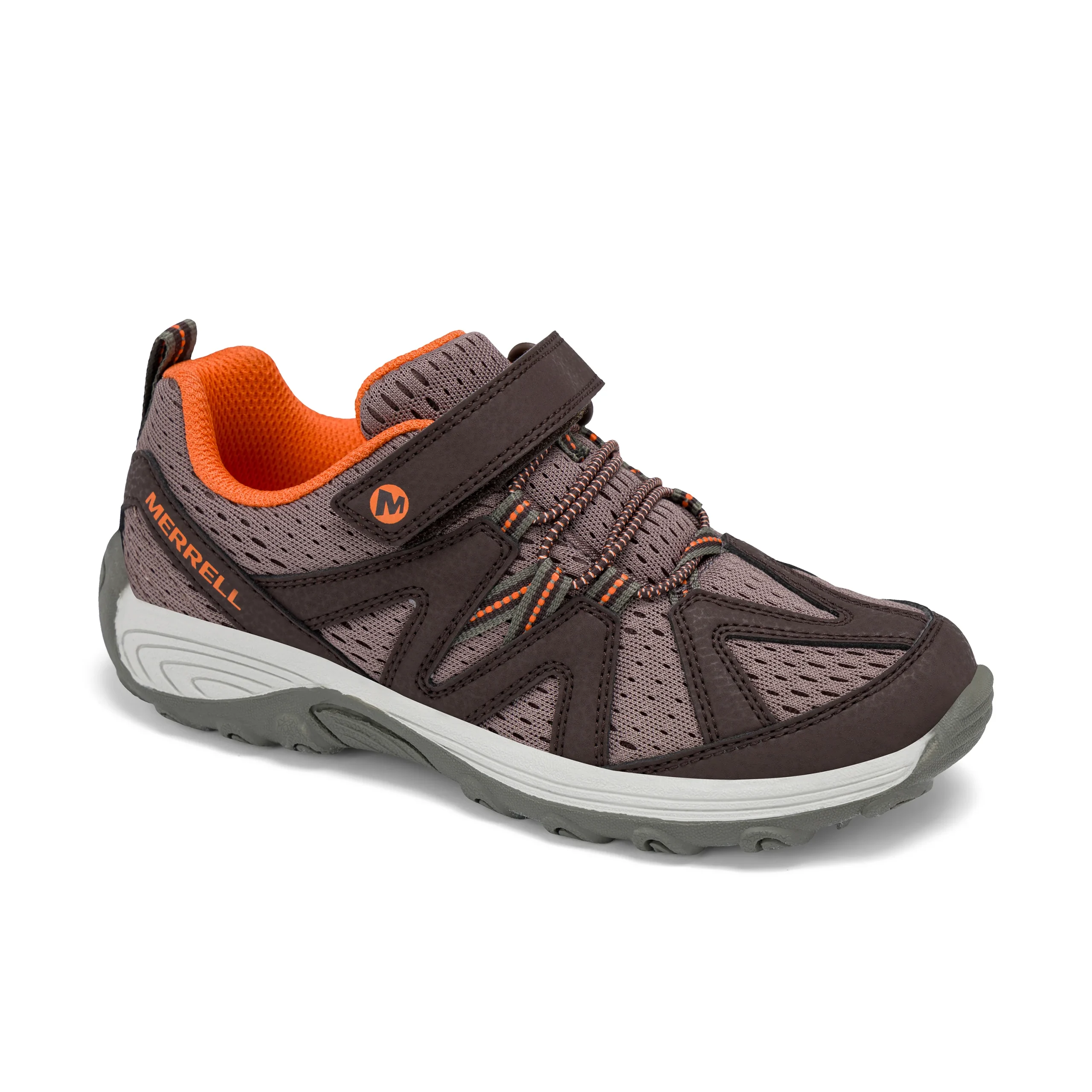 Ridge Trek Sneaker - Big Kid Brown Olive - Image 7