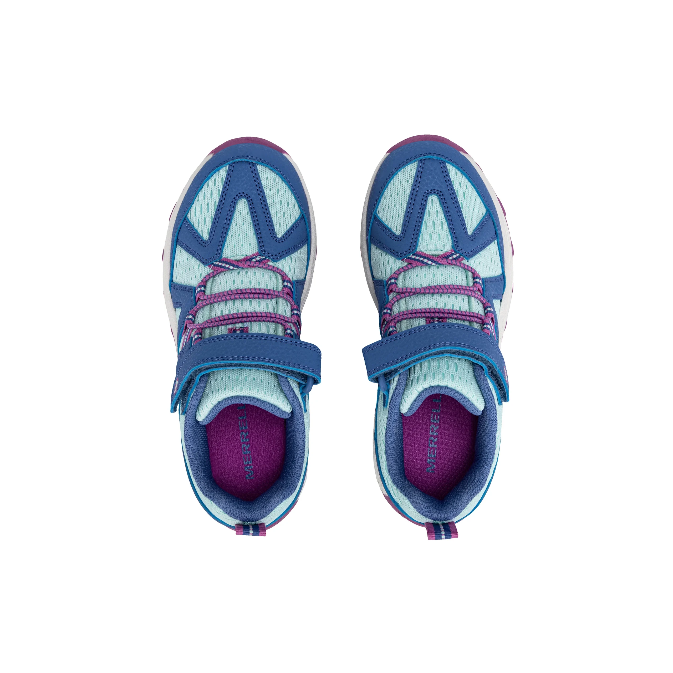 Ridge Trek Sneaker - Big Kid Aqua Blue - Image 6