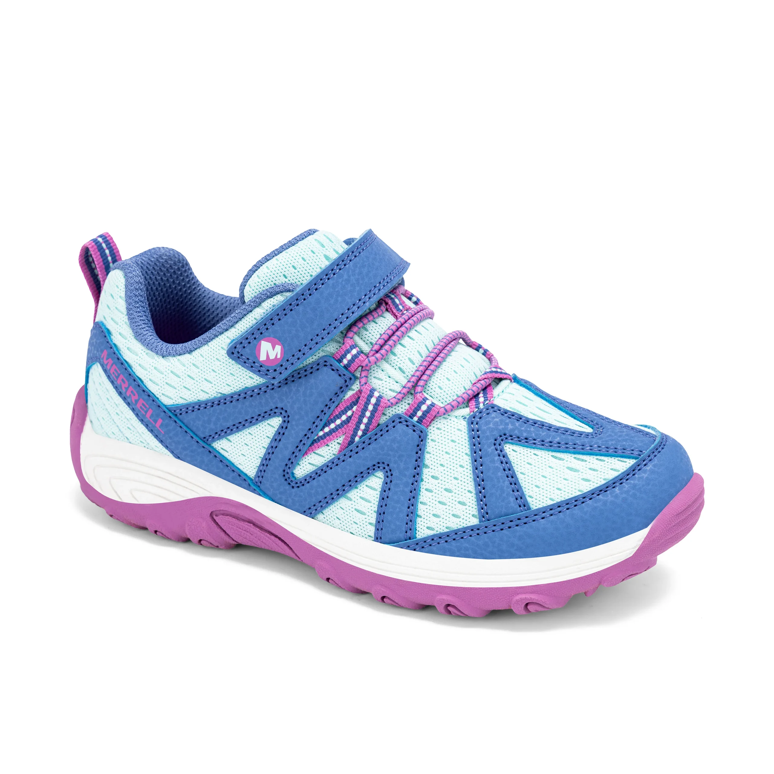 Ridge Trek Sneaker - Big Kid Aqua Blue - Image 7