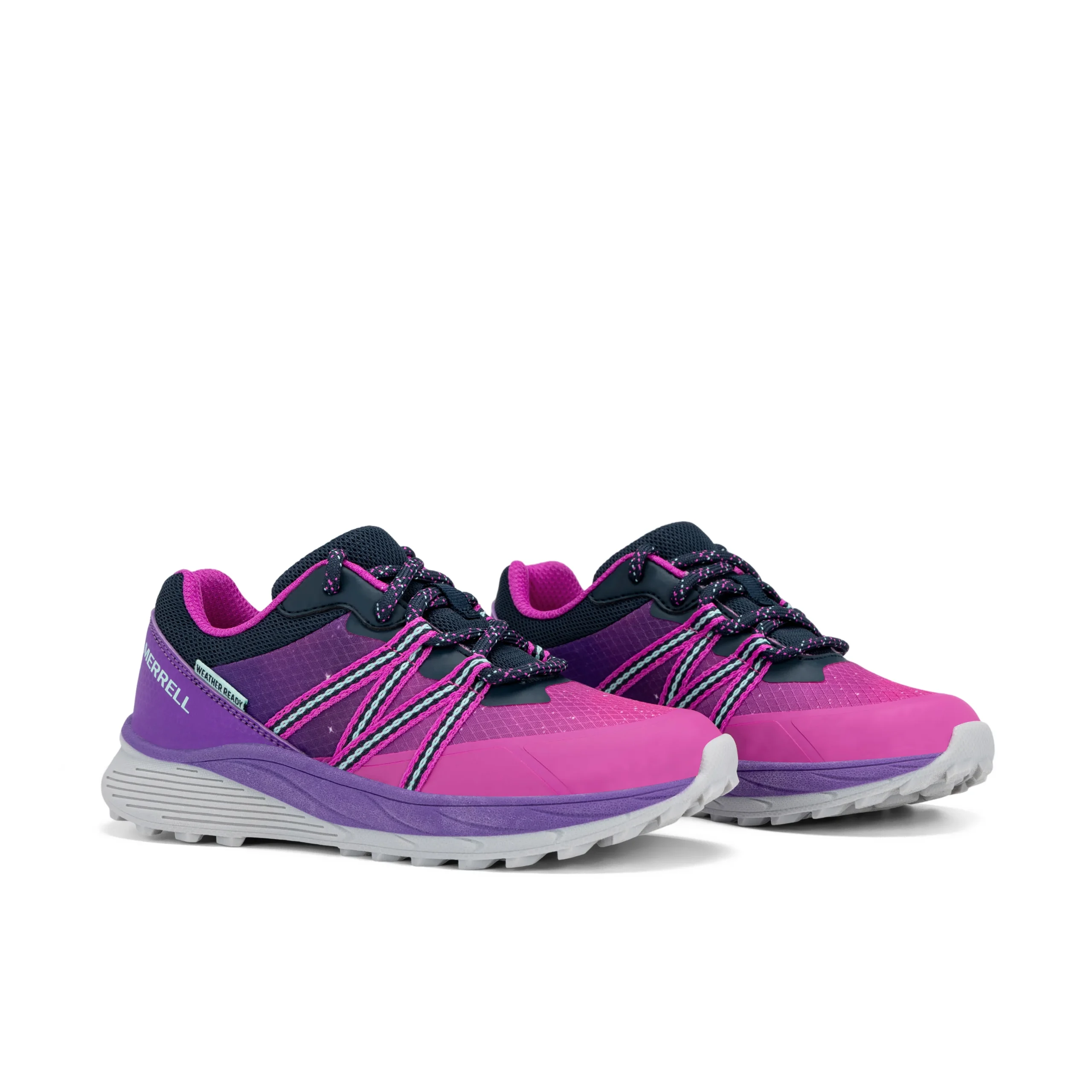 Snova Sneaker - Big Kid Navy/Pink - Image 2