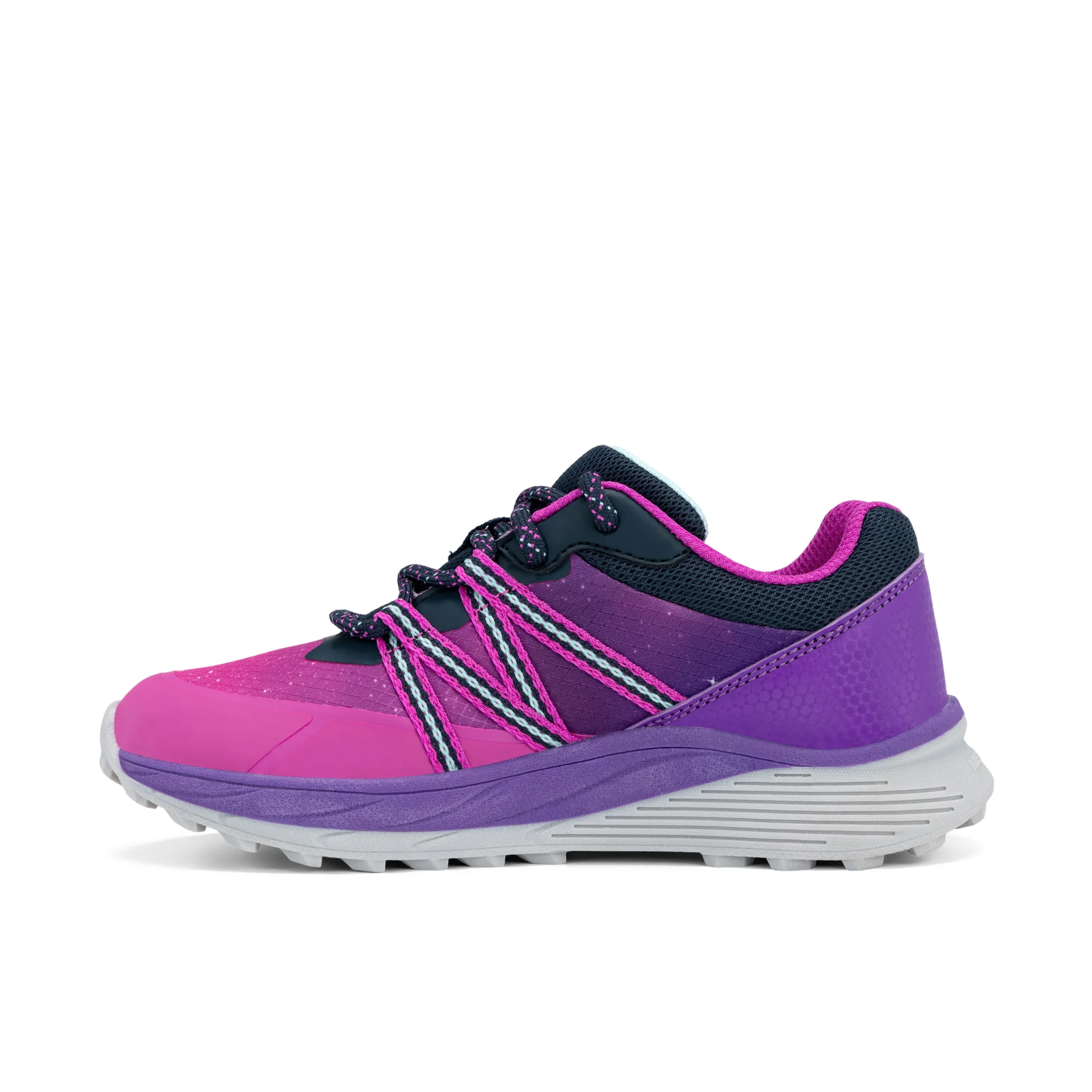 Snova Sneaker - Big Kid Navy/Pink - Image 3