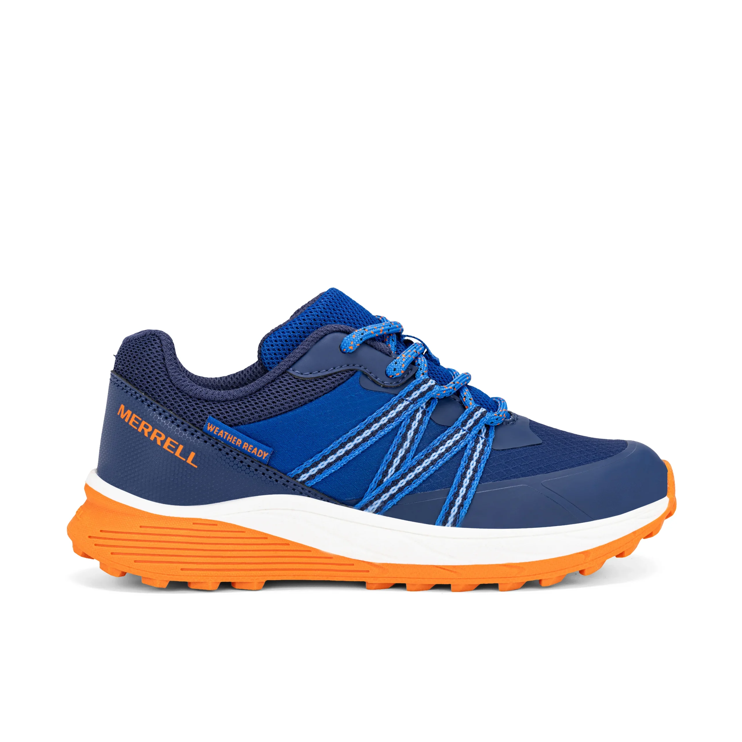 Snova Sneaker - Big Kid White Blue