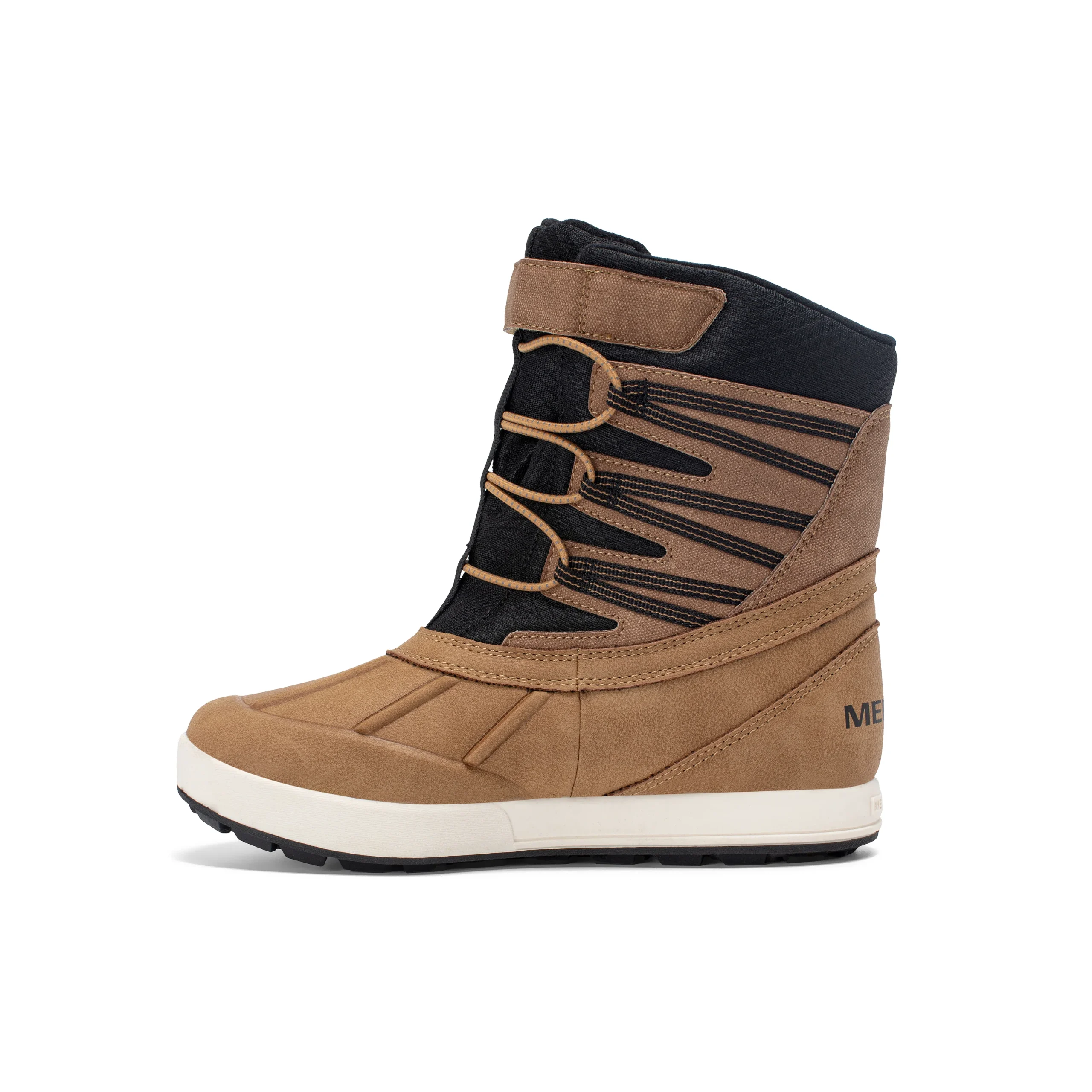Snow Bank 5.0 Waterproof Boot - Big Kid Wheat/Black - Image 3