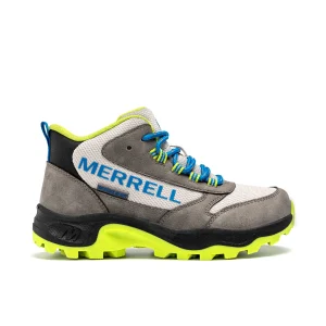 Stowe Mid Boot - Big Kid Grey/Lime