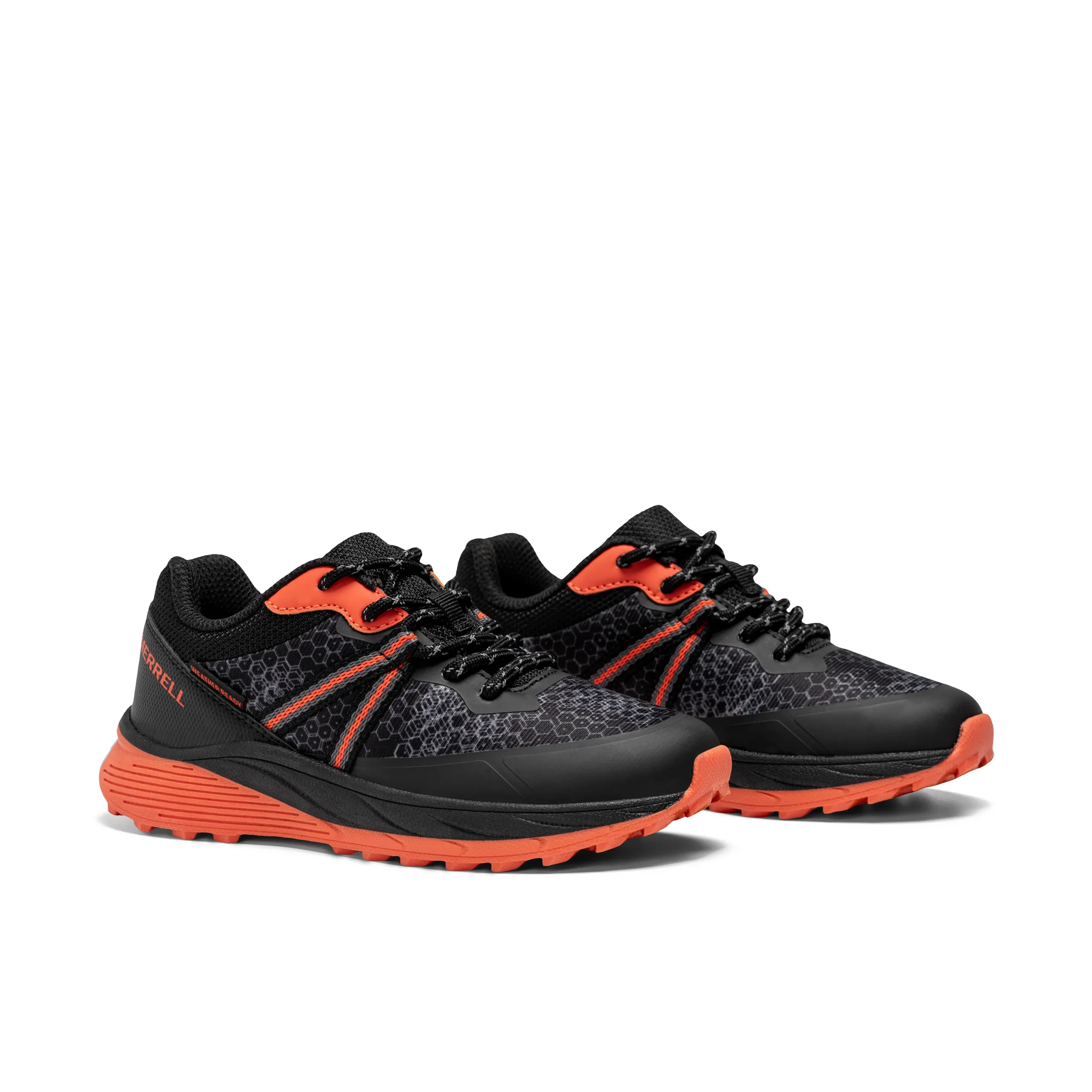 Snova Sneaker - Big Kid Black/Orange - Image 2