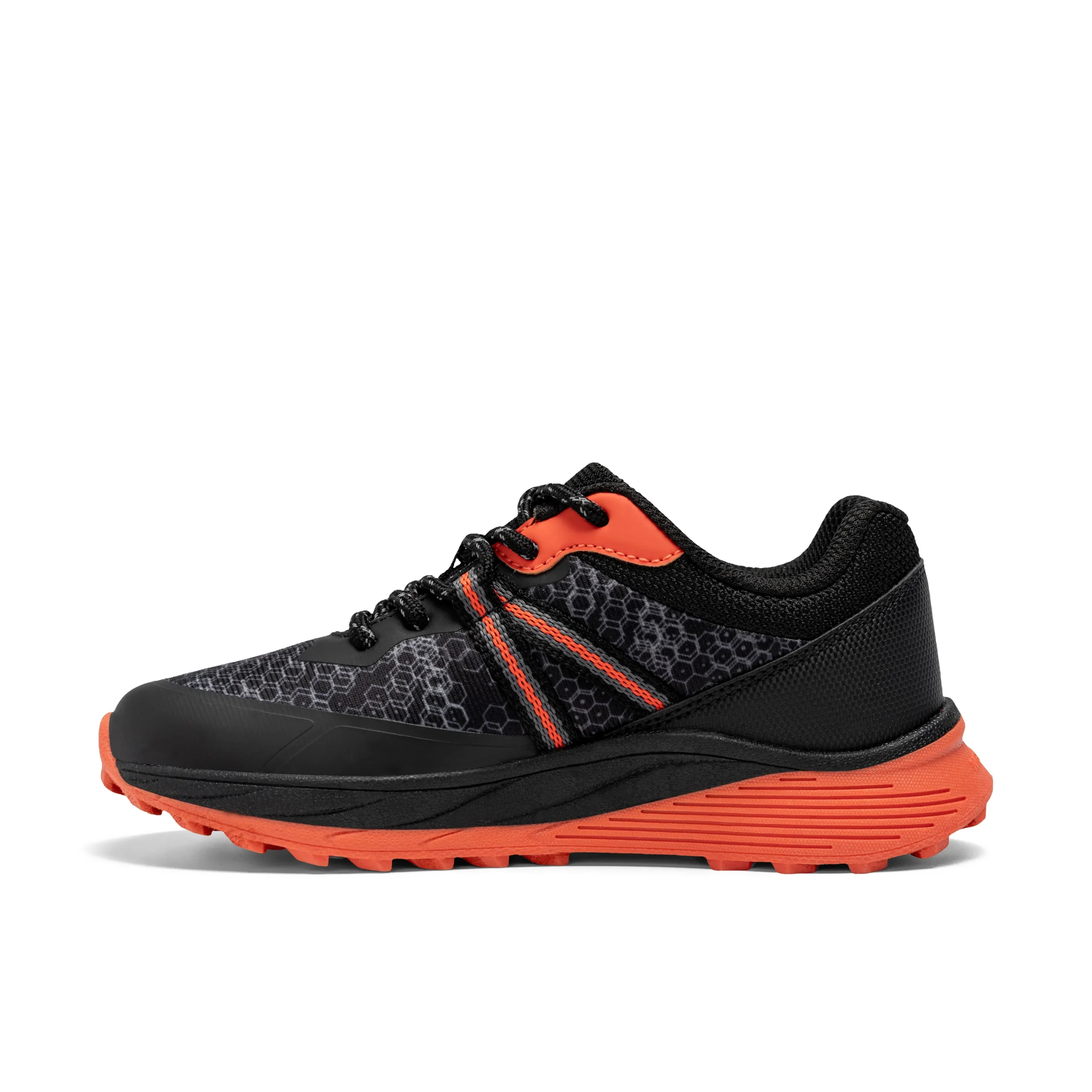 Snova Sneaker - Big Kid Black/Orange - Image 3
