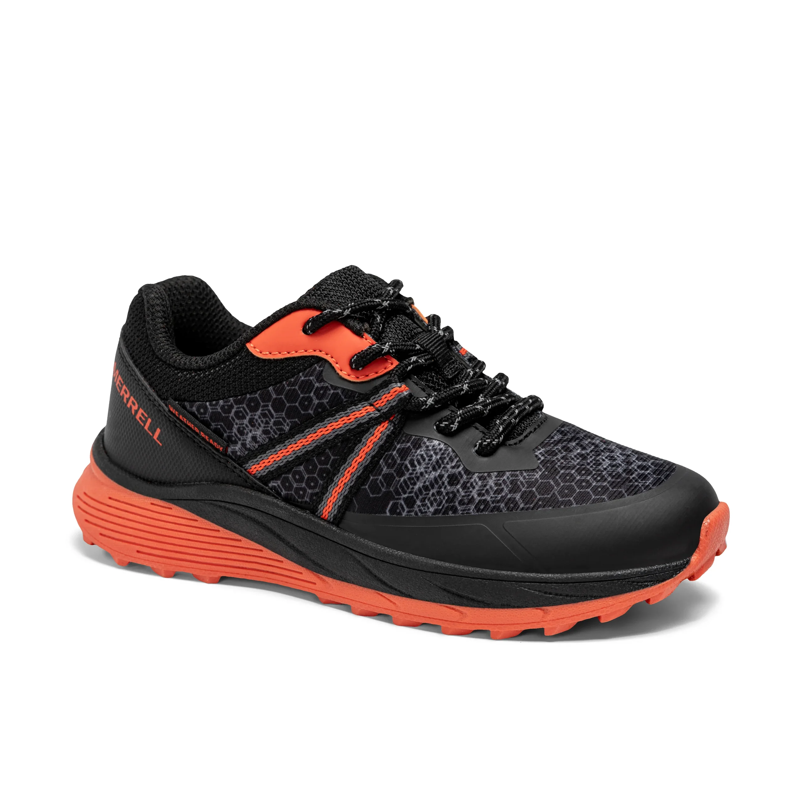 Snova Sneaker - Big Kid Black/Orange - Image 7