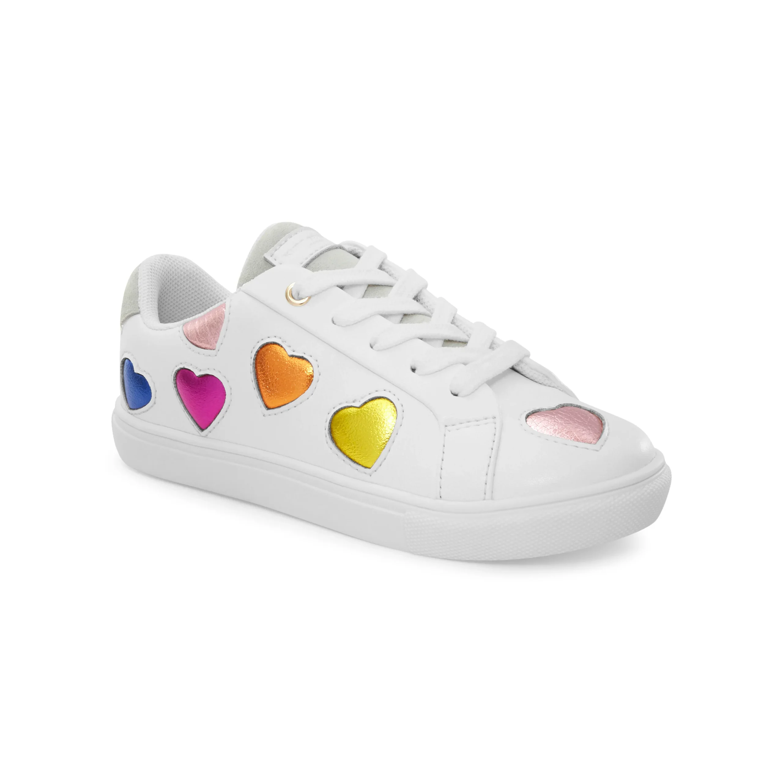 Mini Lane Love Sneaker - Big Kid White - Image 2