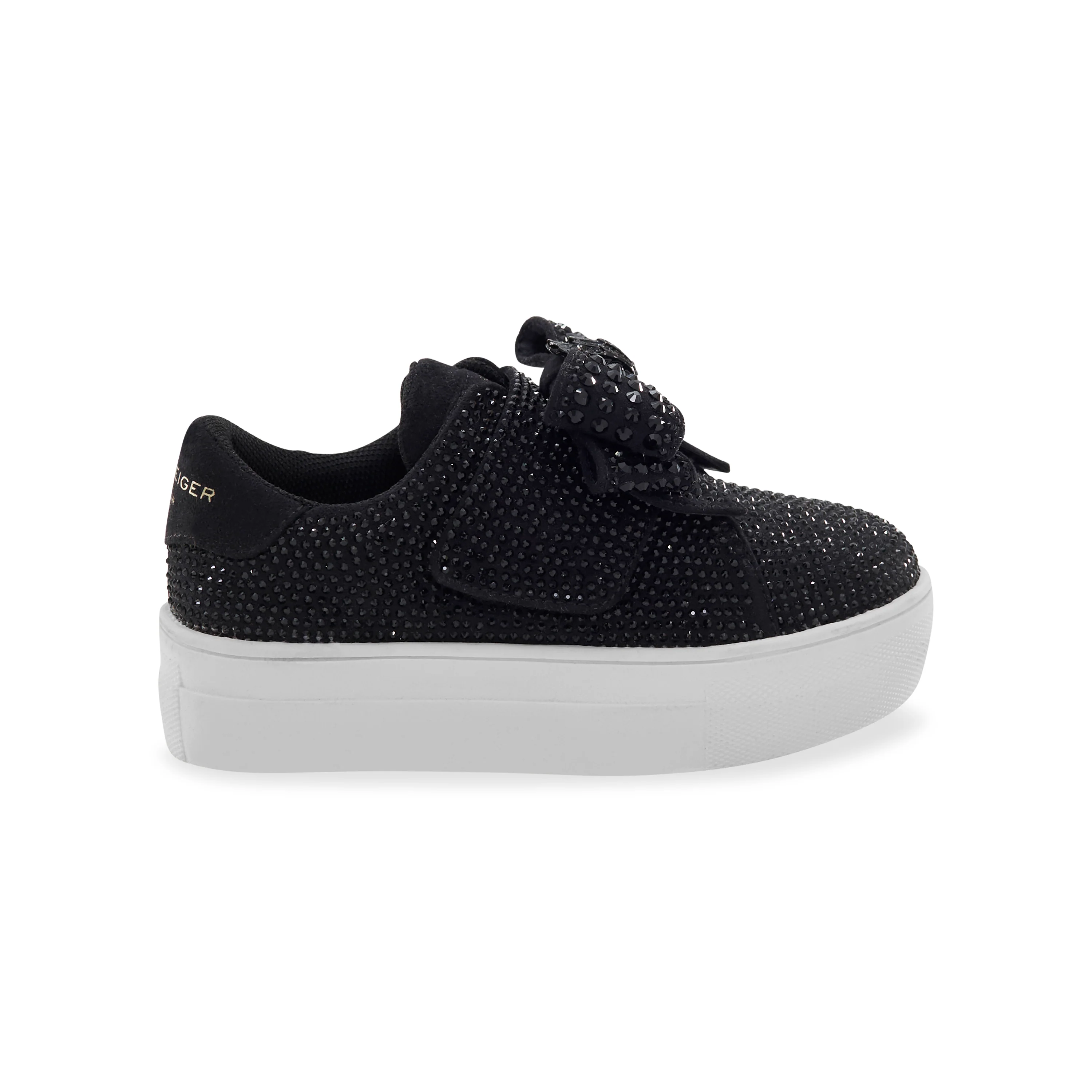 Mini Laney Bow Sneaker - Little Kid Black/White
