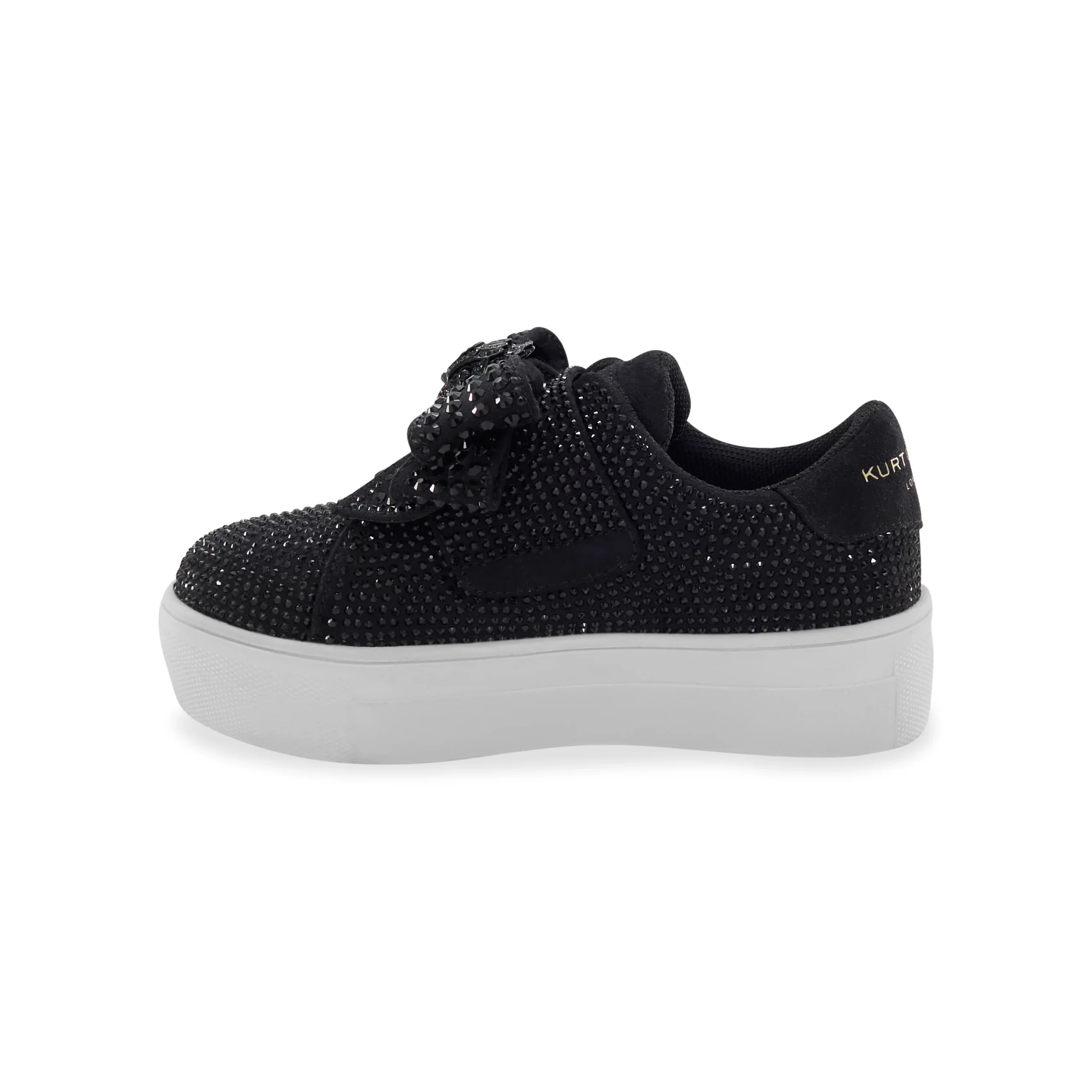 Mini Laney Bow Sneaker - Little Kid Black/White - Image 7