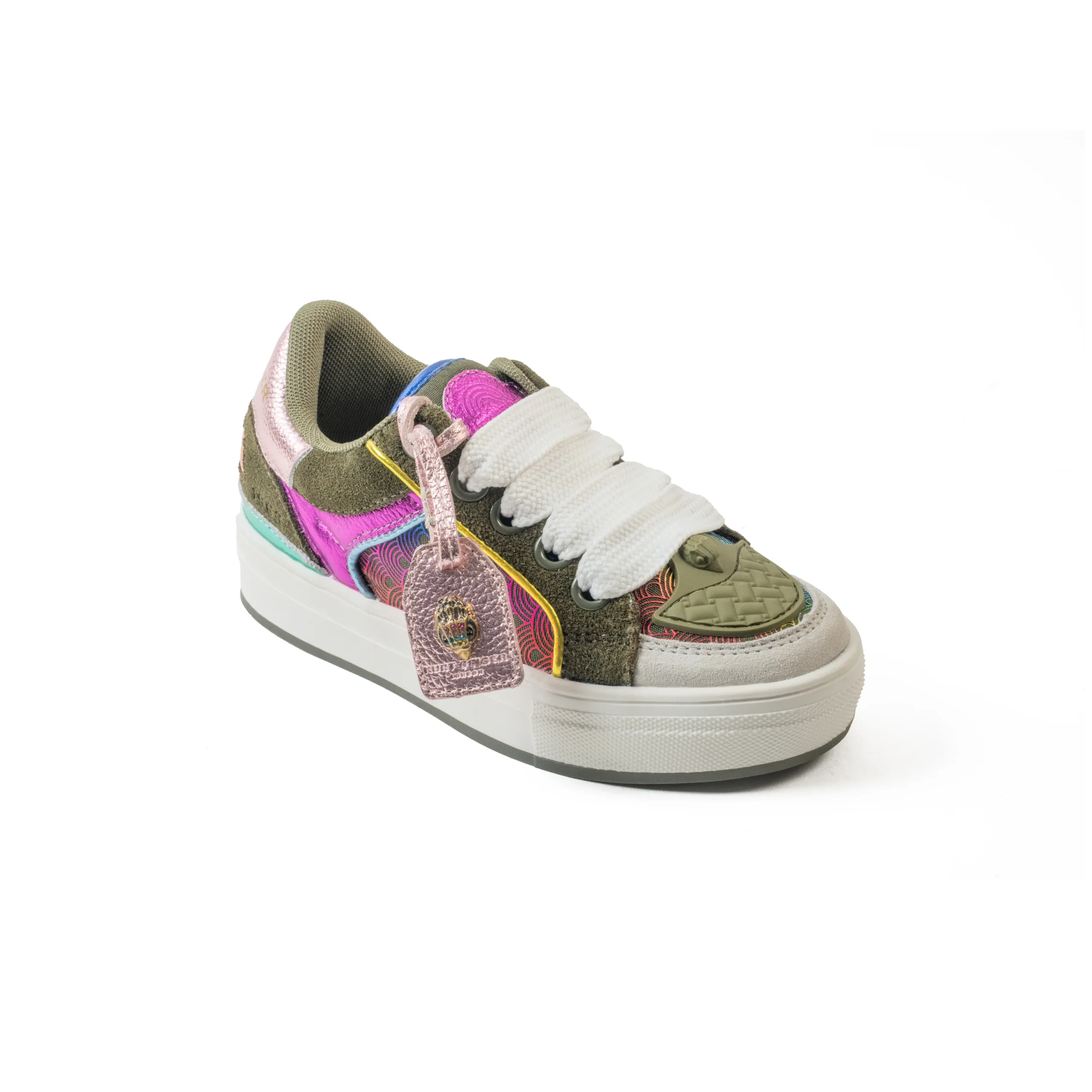 Mini Southbank Sneaker - Little Kid Green Combo - Image 2
