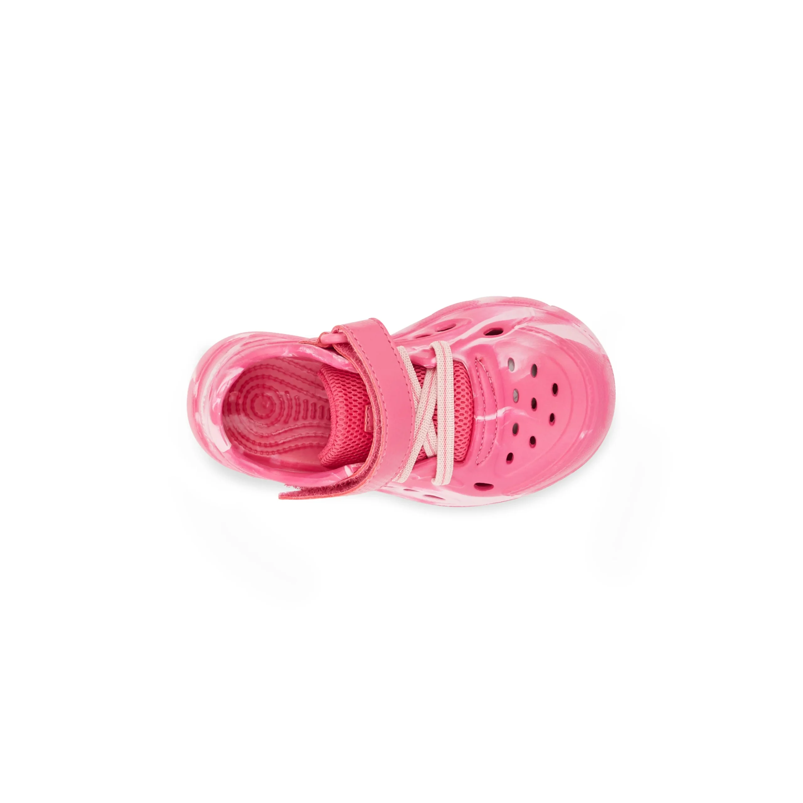 Oceano Sandal - Big Kid Pink/White - Image 6