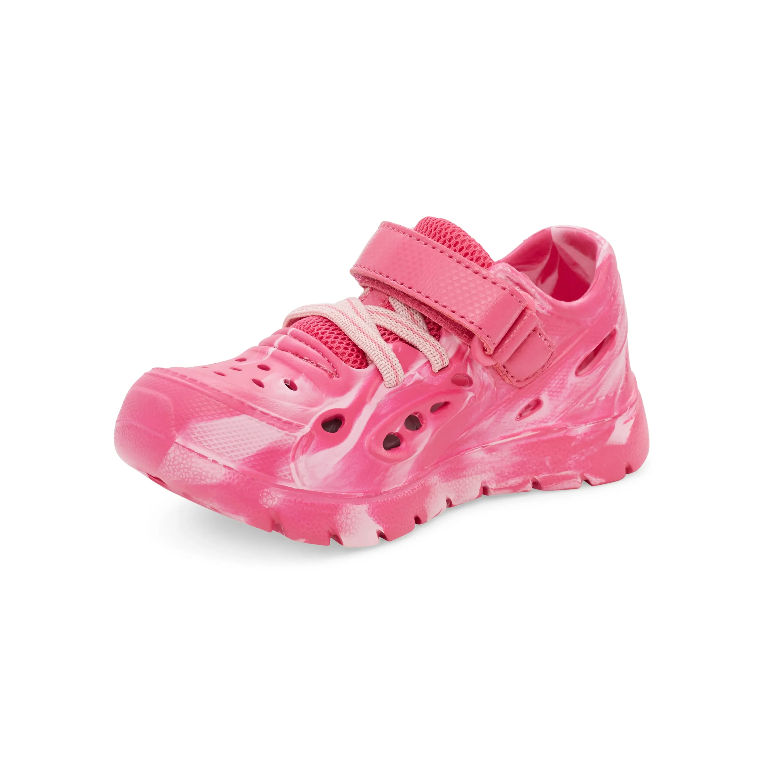 Oceano Sandal - Big Kid Pink/White - Image 8