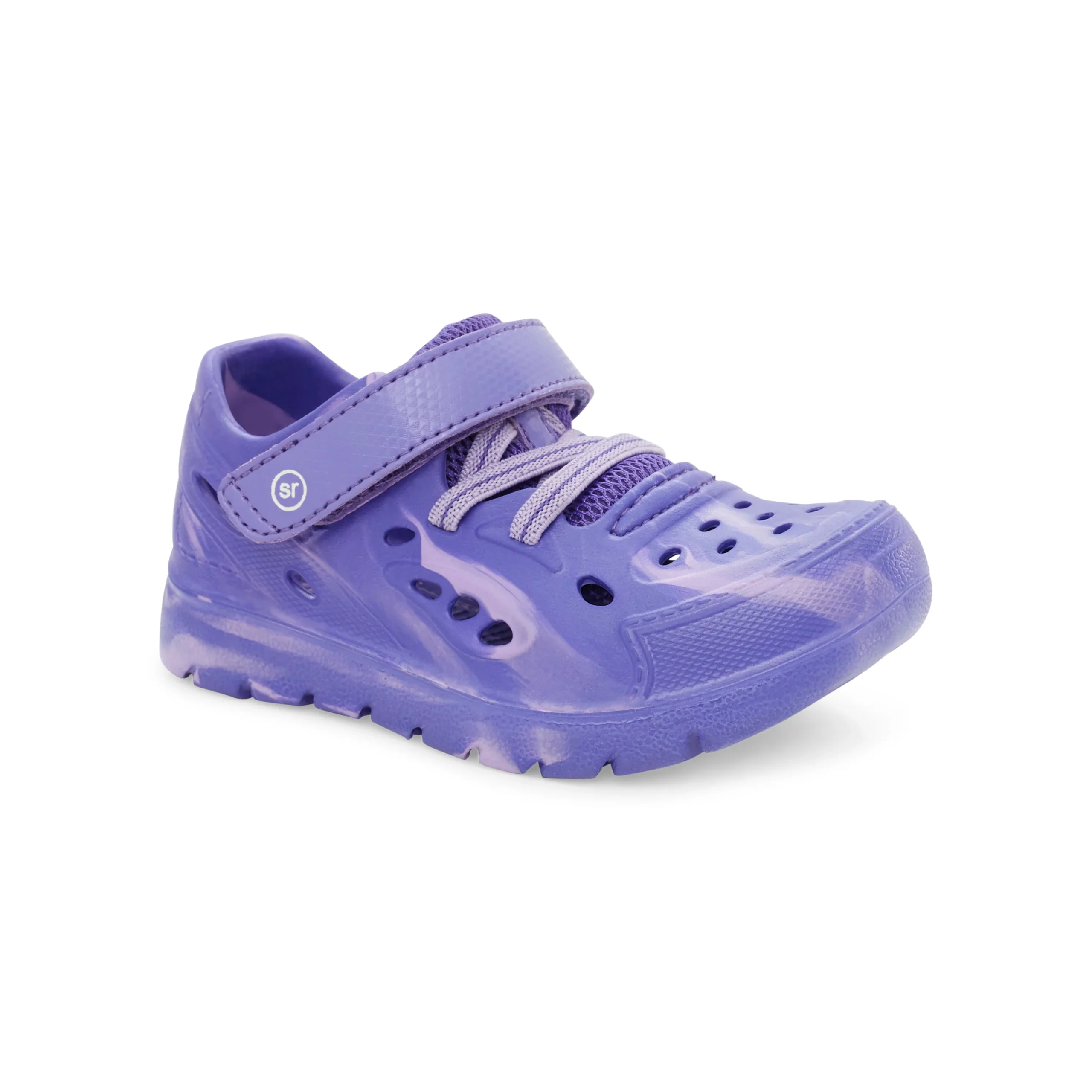 Oceano Sandal - Little Kid Purple Swirl - Image 2
