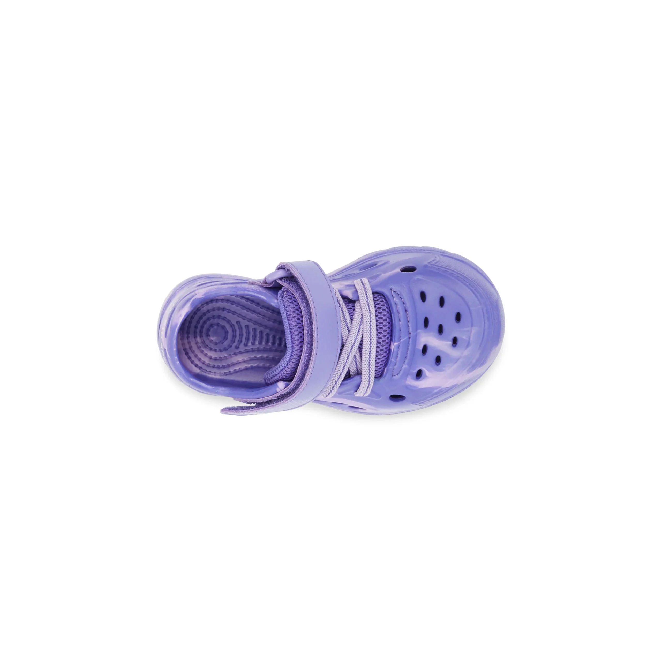 Oceano Sandal - Little Kid Purple Swirl - Image 6