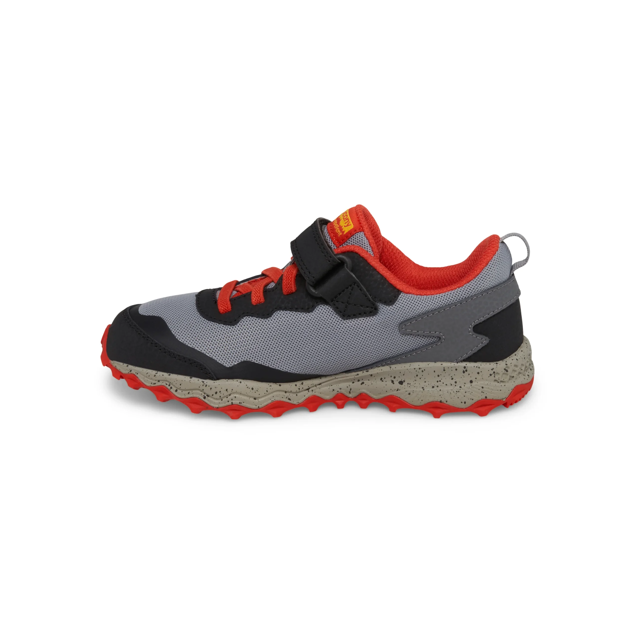 Peregrine Kdz A/C Sneaker - Big Kid Grey/Red/Yellow - Image 4