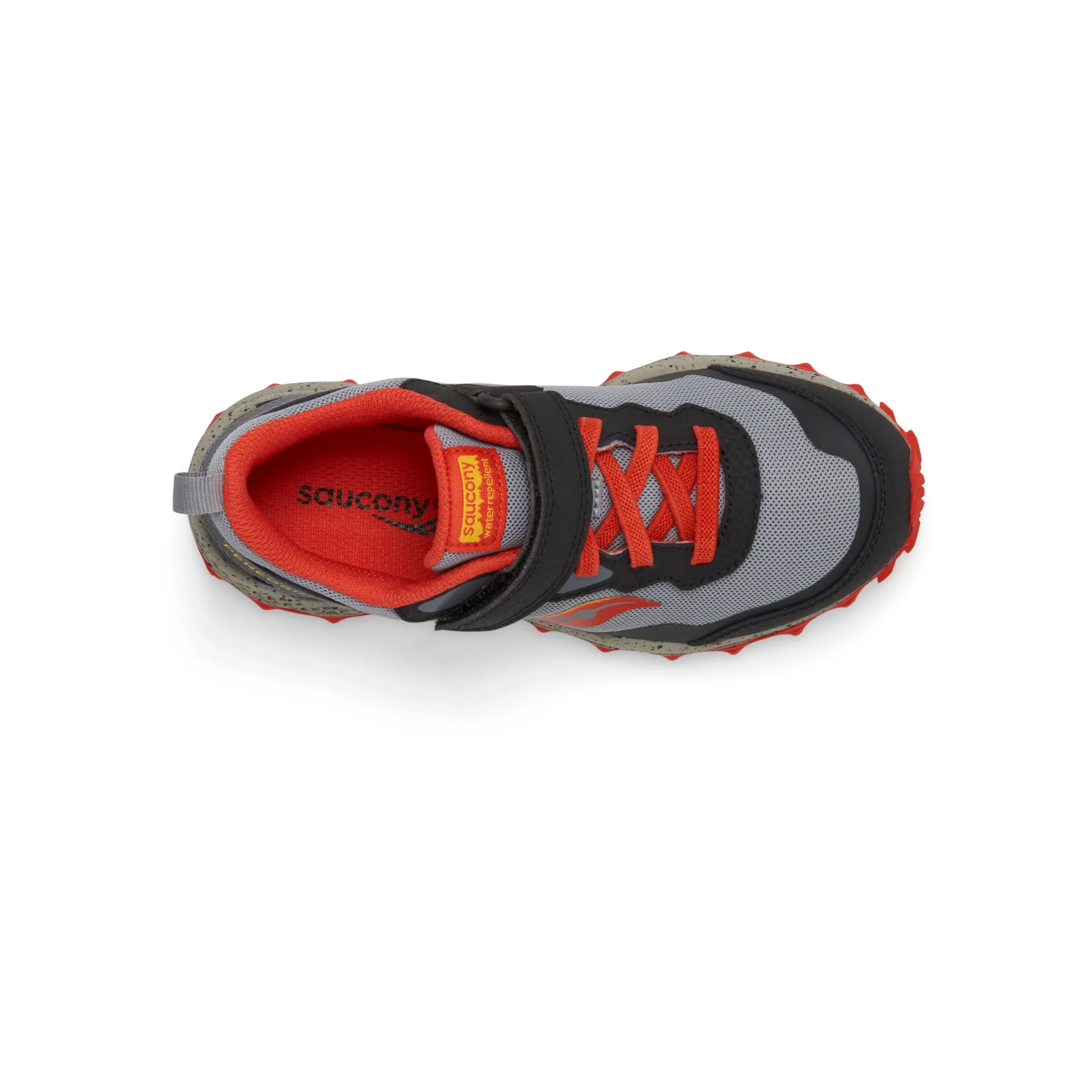 Peregrine Kdz A/C Sneaker - Big Kid Grey/Red/Yellow - Image 6