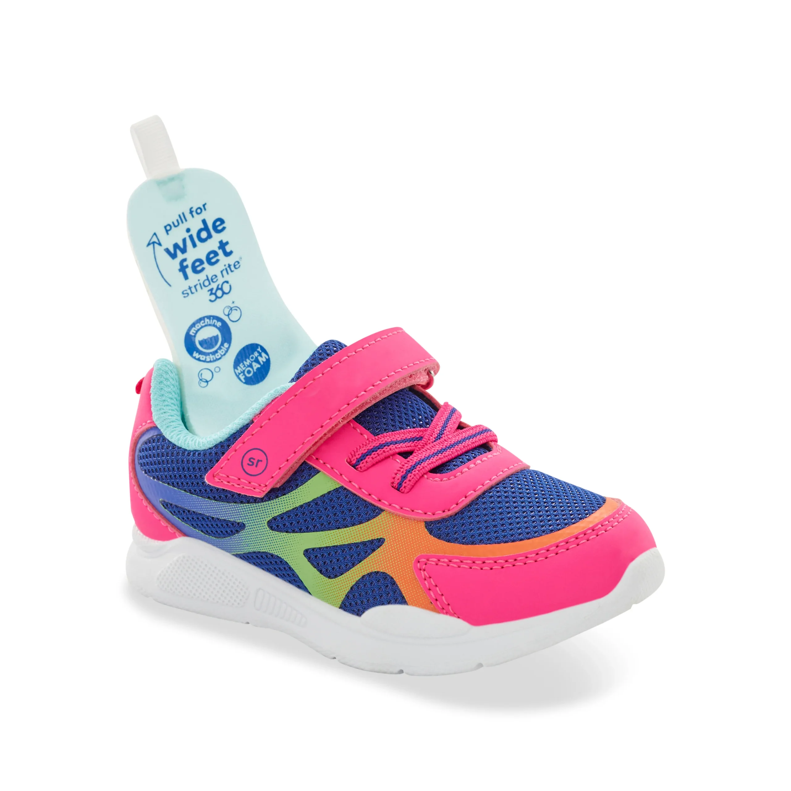 Ryne Sneaker - Little Kid Hot Pink - Image 3