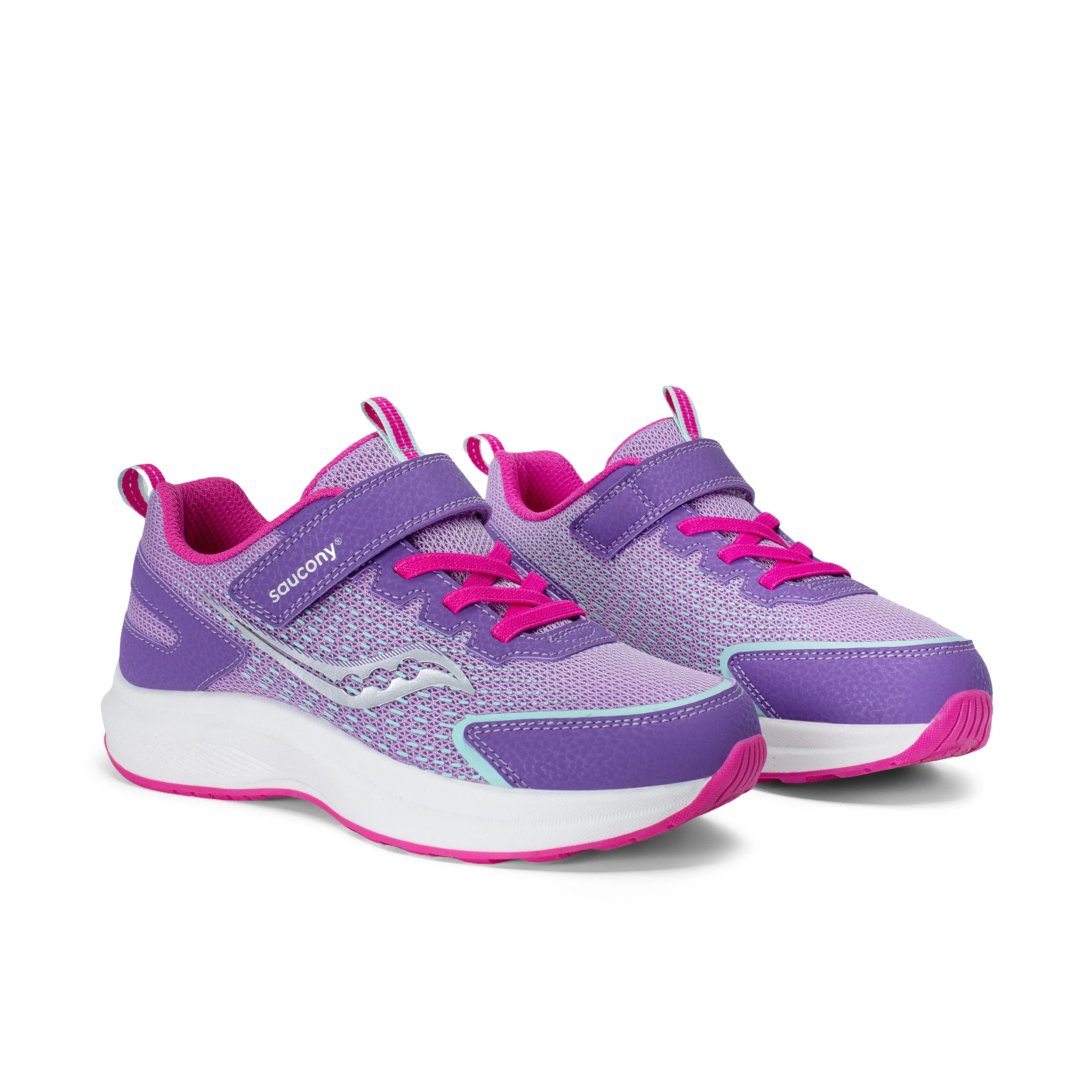 Cohesion FST Sneaker - Big Kid Purple/Pink - Image 2