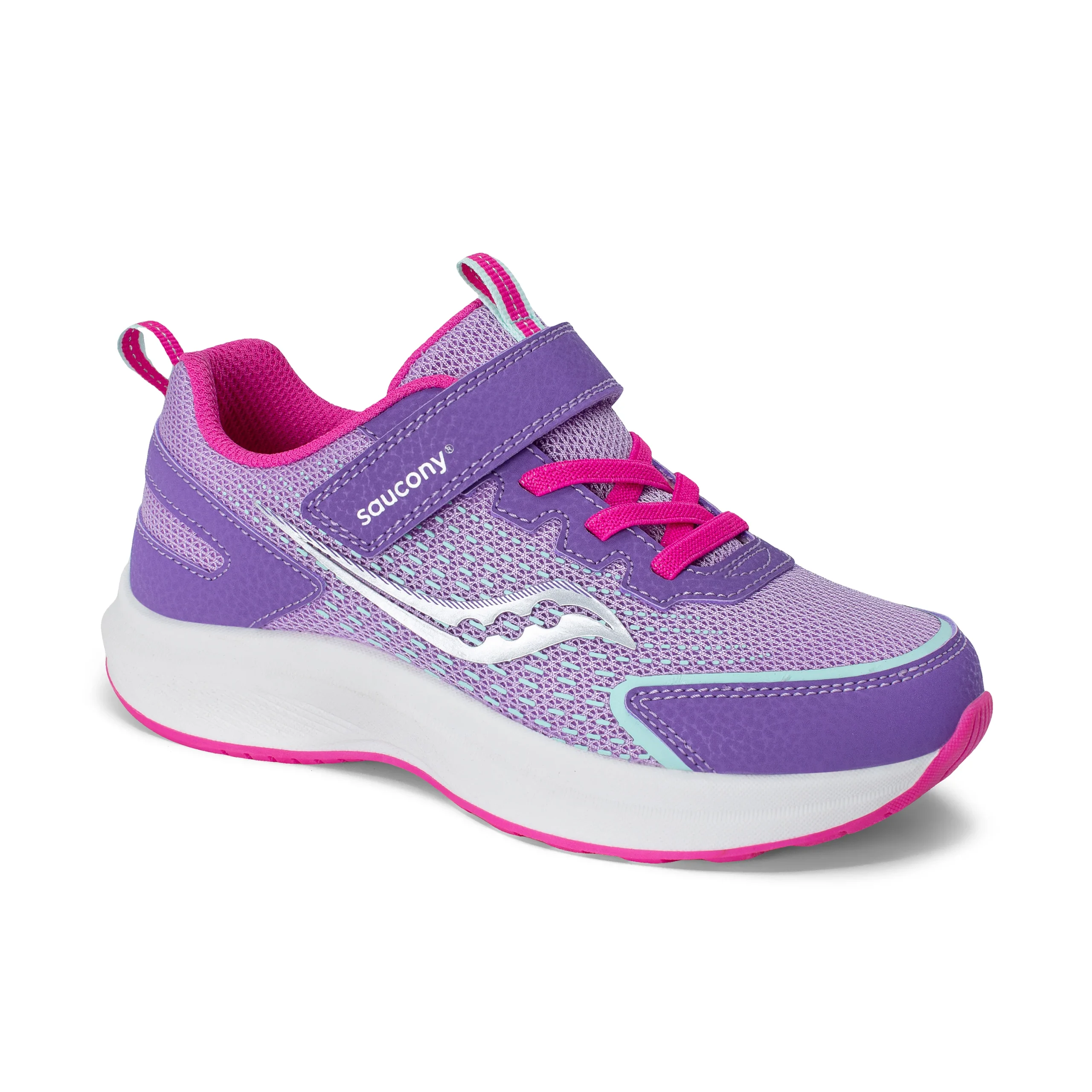 Cohesion FST Sneaker - Big Kid Purple/Pink - Image 7