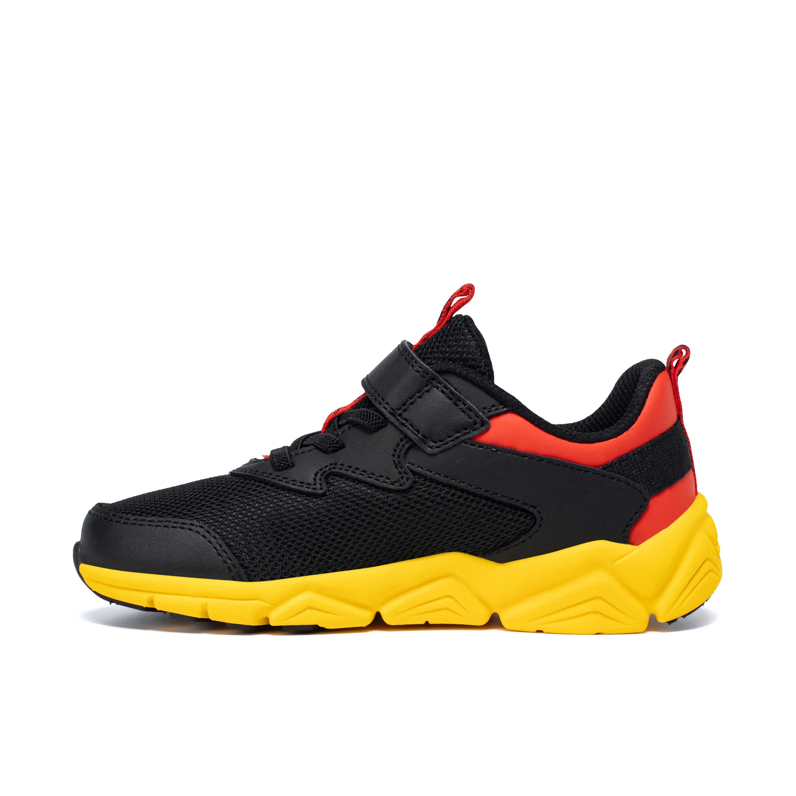 Flash LE Sneaker - Big Kid Black/Red - Image 3