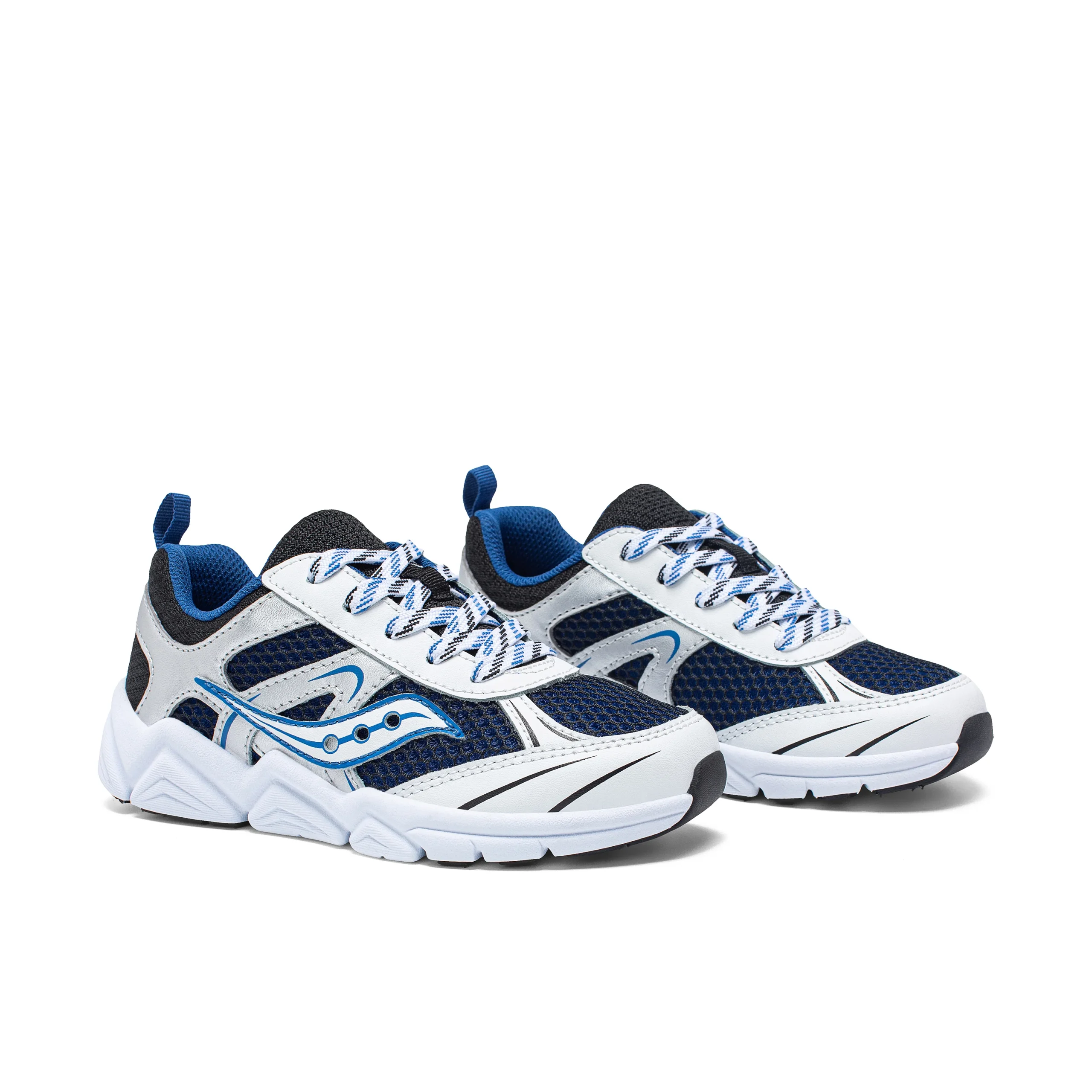 Flash XT Sneaker - Big Kid White/Blue - Image 2