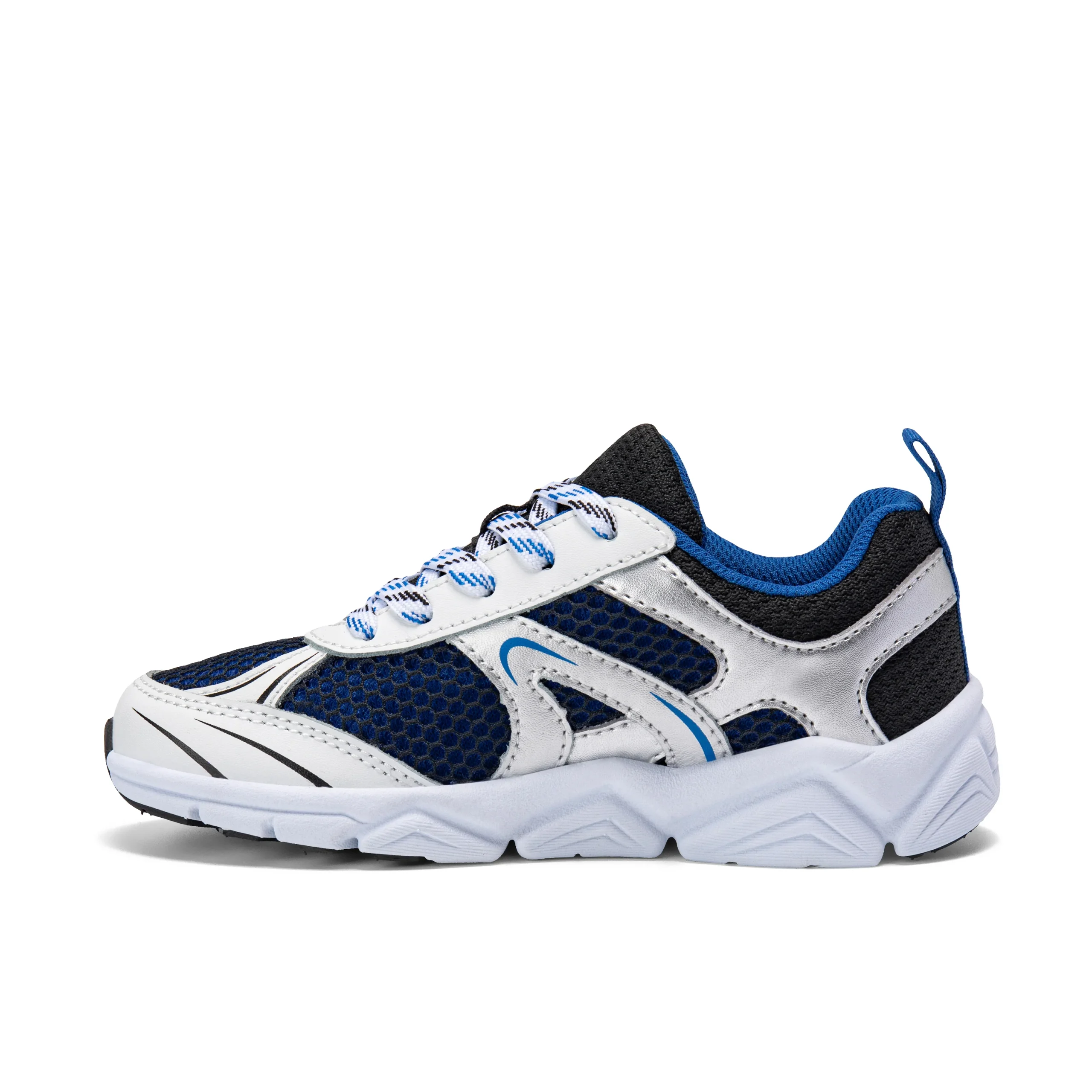 Flash XT Sneaker - Big Kid White/Blue - Image 3