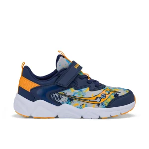 Flash Le Sneaker - Big Kid Grey Navy