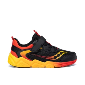Flash LE Sneaker - Big Kid Black/Red