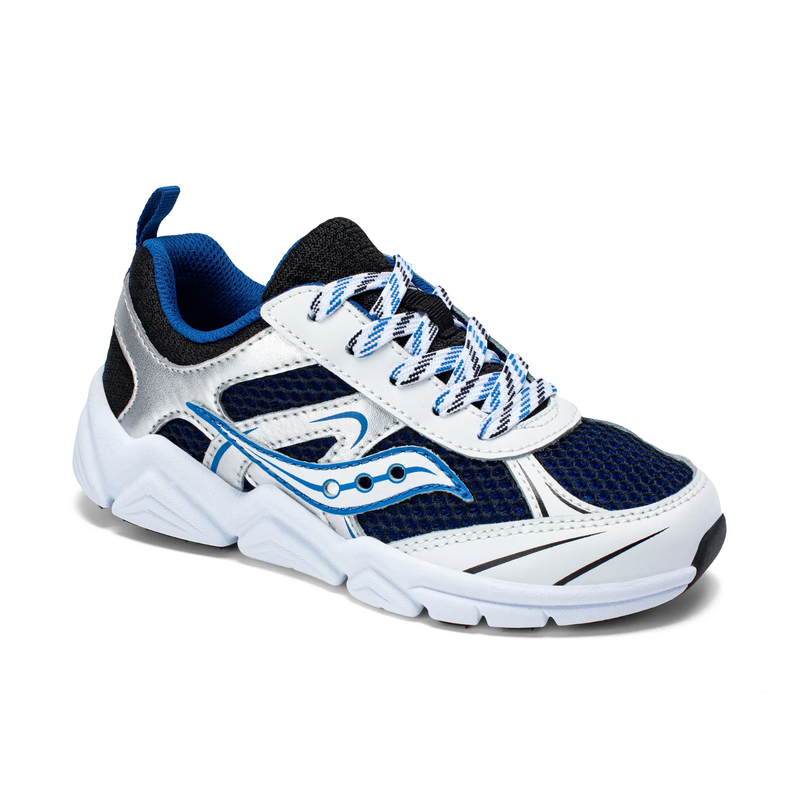 Flash XT Sneaker - Big Kid White/Blue - Image 7